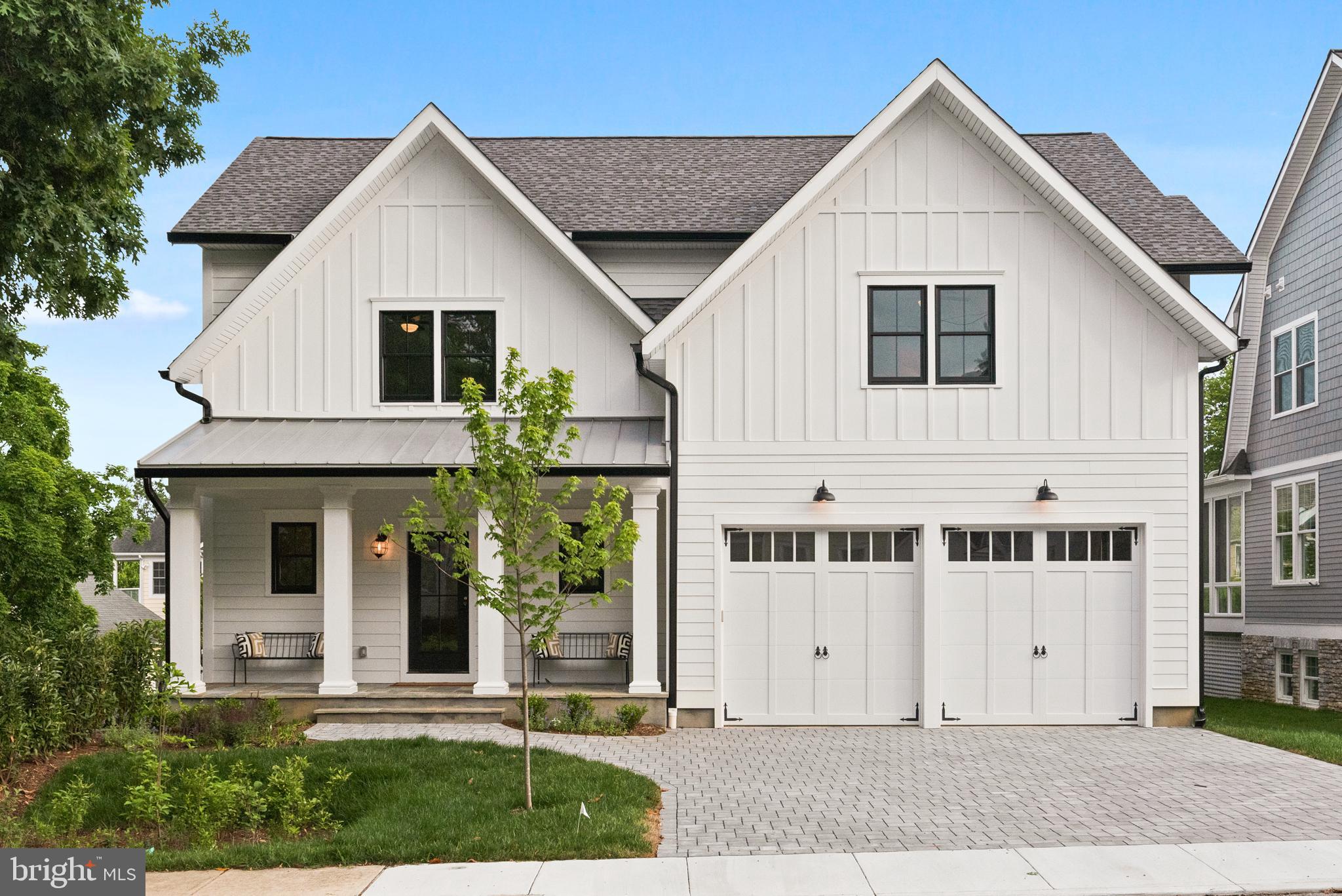 Just completed! Impressive 4/5 Bedroom newly constructed Modern Farmhouse, designed by Alt Breeding Schwarz located in the established, upscale neighborhood of Murray Hill. Located steps from Amos Garrett Park and kayak/SUP access to Spa Creek you can't beat this neighborhood!  Open floor plan, beautifully appointed and  careful attention to detail, this home has approximately 5000 sq feet of finished space. Large kitchen with quartz island and Cafe appliances.  Four large bedrooms and three full baths on the second floor including the spacious owners suite and luxurious bath. Screened porch, hardwood floors, 9 ft ceilings, 2 gas fireplaces, 2 car garage with paver driveway.  Fully finished lower level with full bath and flexible space for exercise/media/bedroom.
Community amenities include Playground/Fields/Track just three blocks away as well as access to Truxton Park Trails and Chesapeake Children's Museum.