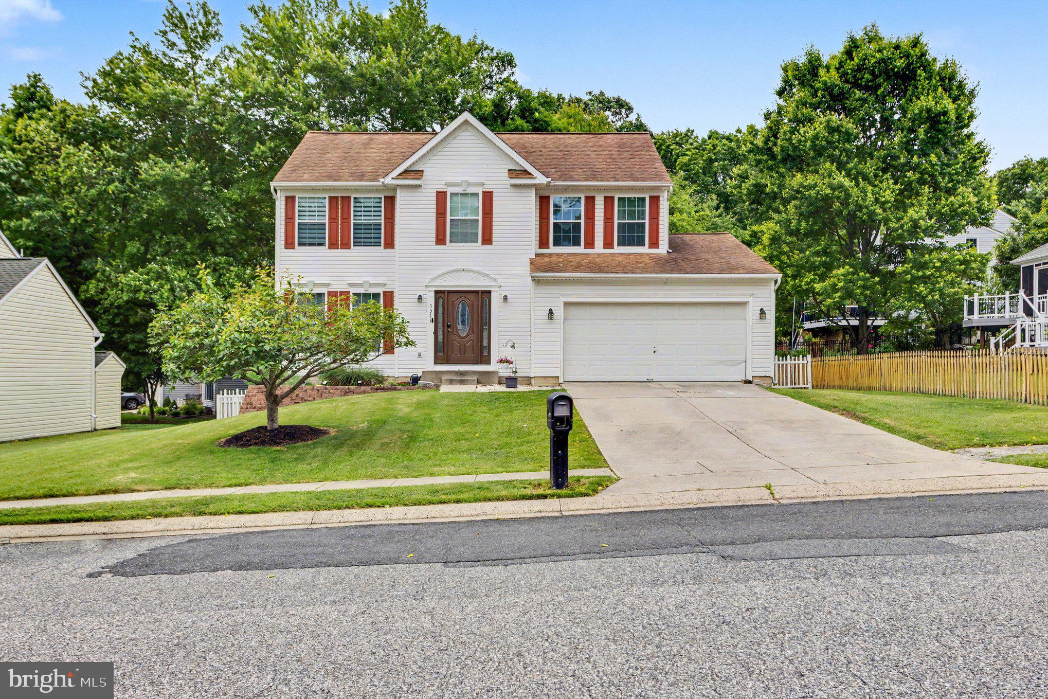 Well-maintained 4-bedroom, 2.5-bath Colonial featuring an open floor plan with a spacious kitchen, center island, and seamless flow into the living area with a cozy fireplace. Filled with natural light, this home offers comfortable living spaces, a finished basement for added flexibility, and a 2-car attached garage. The fenced backyard provides a great space for outdoor enjoyment. Move-in ready and conveniently located near local amenities.