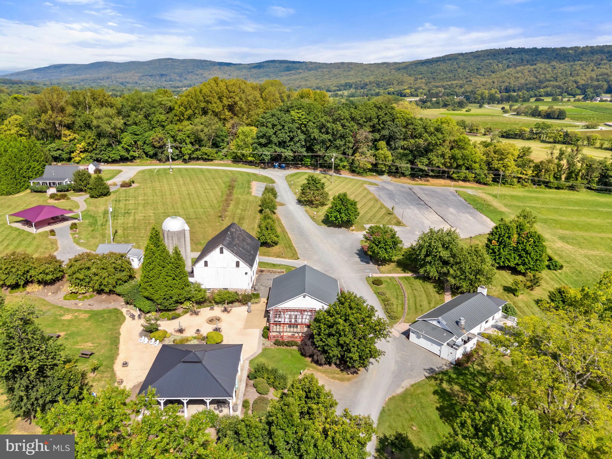A rare and distinguished offering in the heart of Loudoun County's celebrated wine corridor, 868 Estate Vineyards stands among Virginia's most decorated and dynamic wine estates. Fresh off a standout showing at the 2026 Virginia Governor's Cup — two Gold Medals (2023 Meritage, 2022 Meritage) and two Silvers (Cabernet Franc, Sauvignon Blanc) — the estate continues to build on its landmark win of the 2020 Governor's Cup for its 2017 Vidal Blanc Passito, cementing its place among the Commonwealth's most consistently awarded producers.

Set across approximately 120 rolling acres, with 21 acres currently under vine, the property offers both immediate production strength and meaningful room to grow. The vineyard reflects thoughtful site selection and varietal diversity, with plantings that include Chambourcin, Chardonel, Petit Verdot, Cabernet Franc, Tannat, Sauvignon Blanc, Petit Manseng, Merlot, Viognier, and Nebbiolo. Substantial additional acreage supports future vineyard expansion, agritourism, or complementary estate improvements — giving the next steward room to scale while preserving the property's pastoral character.

The recognition runs deep. The 2023 Sauvignon Blanc earned Best in Class at the 2025 Loudoun Wine Awards and a Gold at the Virginia Governor's Cup, joined by Golds for the 2022 Meritage and 2022 Chardonnay. The 2023 Meritage also earned a Gold Medal and 93 points from the American Wine Society. A comprehensive list of awards and scores is available upon request.

The winery is fully equipped as a turnkey production and hospitality operation, including a temperature-controlled steel tank room, barrel aging room, and dedicated case storage, with vineyard and winery equipment, machinery, tanks, barrels, and wine inventory included in the sale. Guest-facing amenities are equally compelling: a well-established tasting room with a loyal regional following, a covered pavilion, a large permanent canopy built for weddings and private events, and a pergola and outdoor gathering spaces overlooking the vines — supporting diversified revenue through retail sales, wine club membership, private events, and destination tourism.

Adding further depth are several significant structures: an 1840 manor house awaiting restoration, a winemaker's cottage with supporting outbuildings, and the former acclaimed farm-to-table restaurant, Grandale Farm, complete with commercial kitchen infrastructure and poised for reinvention as a culinary destination. Few Virginia wineries offer this combination of vineyard scale, award-winning production, event capacity, and culinary potential within a single integrated estate.

The sale includes two LLCs encompassing the real estate, vineyard plantings, and operational winery assets — a seamless, turnkey acquisition. 868 Estate Vineyards is more than a winery purchase; it's the opportunity to steward an established, statewide-recognized brand with significant growth potential and lasting legacy in one of Virginia's most vibrant wine regions.