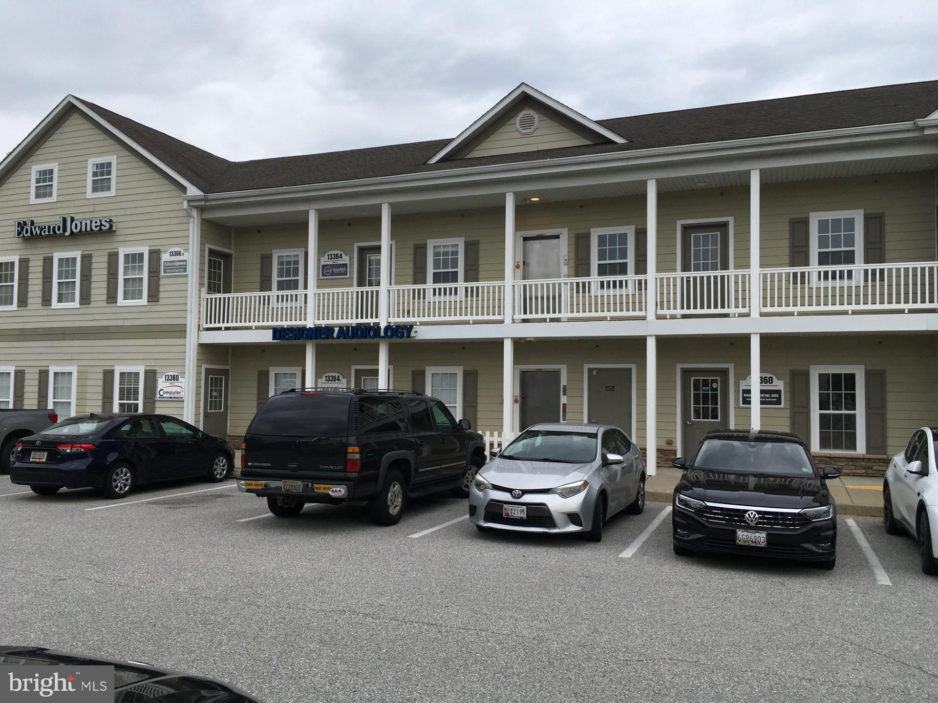 Spacious and professionally designed 1,215 SF second-floor office condo located in the desirable Highland Crossing Professional Office Park in Western Howard County. Suite #203 in Building E features a bright and welcoming reception/conference area, five private offices with single-light glass doors and observance windows, a dedicated file/copier area, kitchenette, and convenience bath. Private rear stairway exit. Building includes an exterior elevator and private stairwell with direct suite access. Ideal for professional, medical, or administrative use. Ample parking and strong area demographics.