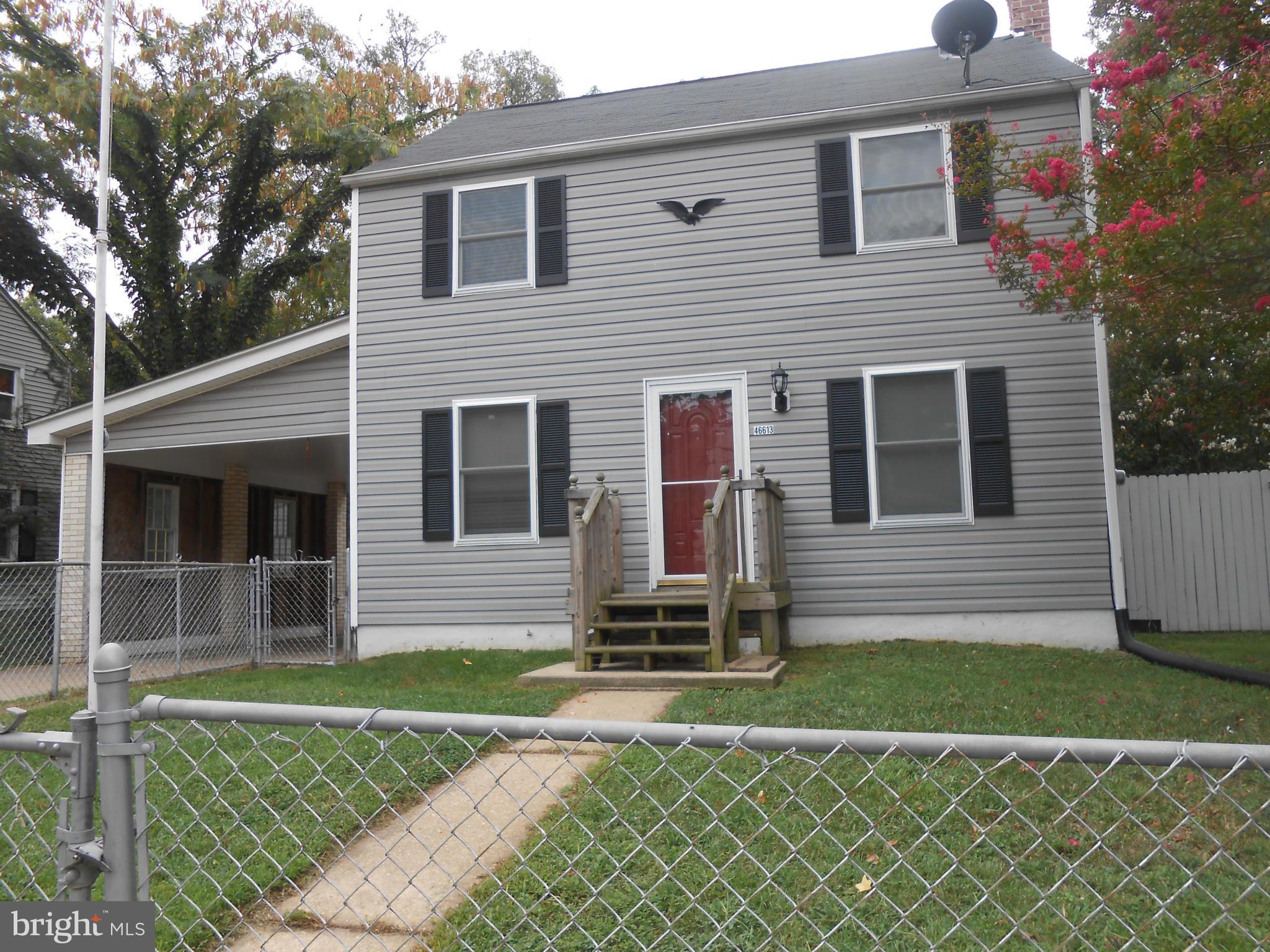 Very very nice 3 bedroom 2 full bath colonial with a full finished basement. 1 car + garage , carport for off the street parking. All appliances including washer and dryer. Fenced in yard. Pets are a case by case.