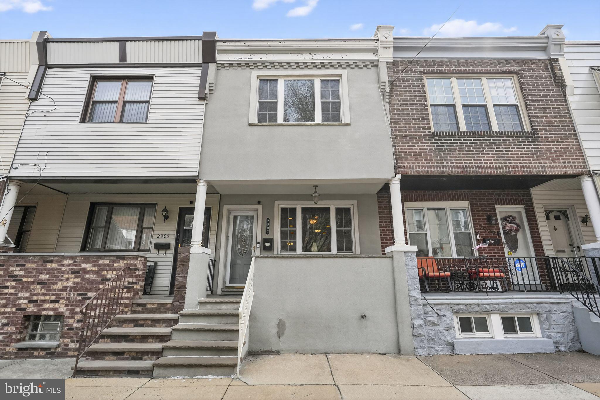 Back on the market due to the buyer's financing falling through—no fault of the home! Here's your second chance to own this exceptionally maintained home on one of South Philadelphia's most desirable blocks.
Welcome to 2907 S. Sydenham Street, where location, comfort, and pride of ownership come together. The inviting front porch is the perfect place to relax and enjoy the neighborhood. Inside, you'll find gleaming hardwood floors, recessed lighting, and a bright, open living and dining area that flows seamlessly into the kitchen. The kitchen features granite countertops, stainless steel appliances, and ample cabinet space for everyday living and entertaining.
Central air conditioning adds a level of comfort not found in every South Philadelphia home, making this property as practical as it is inviting.
Upstairs offers three nicely sized bedrooms with abundant natural light and a spacious, updated full bathroom with timeless finishes. The basement provides valuable storage space along with a laundry area.
Thoughtful updates to the electric, plumbing, and mechanical systems reflect the care this home has received over the years. If you've been searching for a move-in ready home on a fantastic block with central air and quality updates throughout, this is one you won't want to miss.
Homes in this condition don't stay available for long—schedule your showing today before this opportunity is gone again.