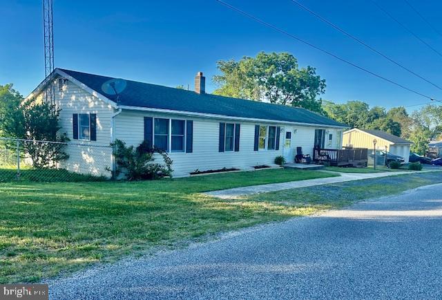 Located in Upper Mifflin Township on over 1/2 an acre, this 1,768 sq. ft.  home offers 2 bedrooms, 1 bath, and additional finished space that could serve as a third bedroom, office, or hobby room, a large living room, spacious kitchen with lots of counter space.  There is a sunroom and outside a freshly painted deck overlooking the surrounding countryside and fenced in yard.  The home has central A/C, a newer furnace and water heater and updated electric.  There are two great bonuses with this property:  the large 3 car garage offering plenty of parking and storage space and Pennsylvania State Game Lands 169, encompassing more than 1,000 acres of public hunting, hiking, and wildlife viewing opportunities, is located directly across the road!  Conveniently located just minutes from Newville with easy access to Carlisle and Shippensburg.