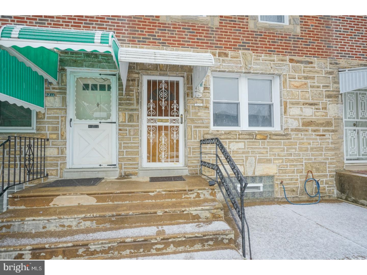 Opportunity knocks!  Great two bedroom airlite located in Mayfair.  First floor features spacious living room, formal dining room and galley kitchen with gas range.  Second floor has two sizable bedrooms and modern hall bath with pedestal sink.  Finished basement has gas hot air heat, 100 amp electric service, and exit to rear yard/driveway.  Perfect home to add your finishing touch! Convenient to public transportation. Easy to show!