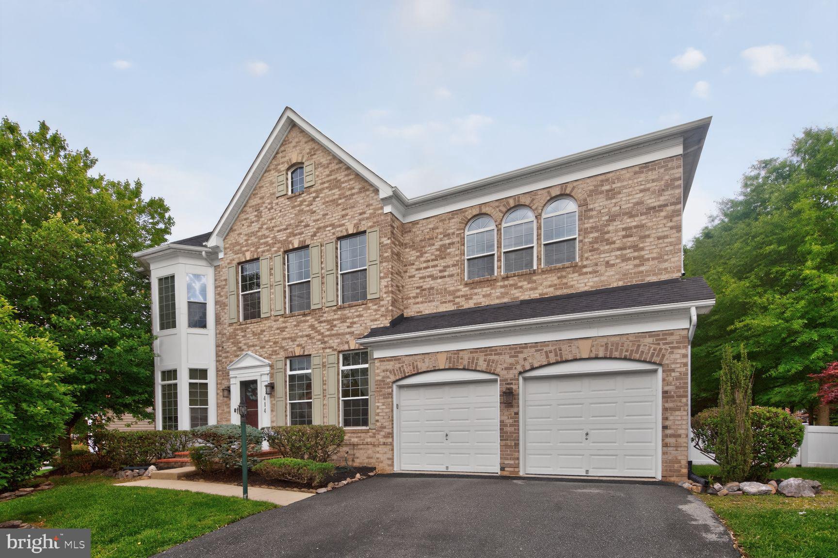 Welcome to this Beautiful, sunlight-filled, brick-front colonial, with upgrades throughout the house. A large corner lot offers privacy  and room for entertainment. This modern design home comprises an open floor plan with 5 bedrooms, 4 full bathrooms  and 1 half bathroom on 3 finished levels of living space. Special features include 10-ft ceilings on the main floor and 9-ft ceilings on the upper level, gleaming solid hardwood floors on both main and upper levels, a study on the main floor, architecture details on the main floor  (crown moldings, wainscoting, bay windows, etc.), and a gas fireplace with marble front in the family room. Large eat-in kitchen boasts granite counters with stainless steel appliances, premium stacked cabinets, a spacious walk-in pantry and a large breakfast room. The oversized owner’s bedroom offers multiple large windows, two walk-in closets with a custom-installed closet system, a tray ceiling  & huge sitting area.The owner’s bathroom features an oversize tub,  2 separate vanity/sink  and walk-in shower .Fully finished lower level with  access to a stone patio. New roof (2019). The neighborhood features a tot lot and playground. It is close to the Rockville Red Line Metro,Rockville Town Square (with MoCo Public Library  and tons of shops  and restaurants), Ride On Bus, MARC train, and many other transportation options. Sidewalks and paved paths wind through this community leading all the way out to the Carl Henn Millennium Trail. Whether you're looking to entertain, relax, or enjoy everything Rockville has to offer.
Open House Saturday 2-4pm and Sunday 1-5pm
 Offers due Tuesday  May 19th by noon. Seller reserves the right to accept offers prior to offer due date.