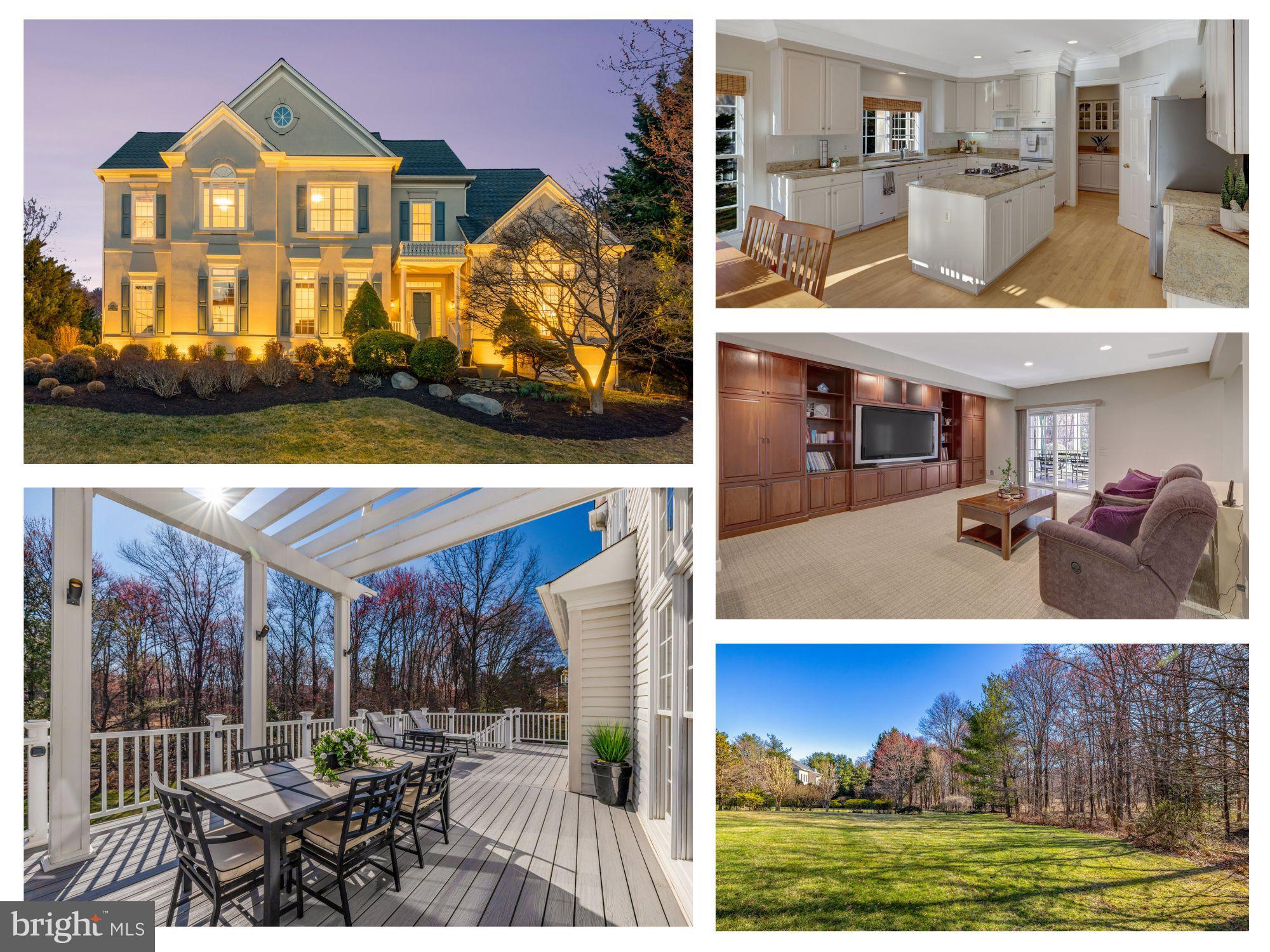 The ONE you’ve waited for!   This one has it ALL!   Where luxury and comfort meet in a serene, private setting in a highly desired neighborhood. Tucked away on a peaceful cul-de-sac, this 0.63-acre property boasts stunning curb appeal with lush landscaping, a stone walkway, and a welcoming covered portico. Step inside to a grand two-story foyer with an elegant curved staircase, and perfect floor plan. 

The main level offers a formal living and dining room with crown and chair molding, and a private office with French doors and built-ins. The sunfilled kitchen is a dream, featuring a large island, granite, new stainless steel refrigerator, subway tile backsplash, oversized and convenient Butler’s Pantry, and large table space overlooking the beautiful HOA parkland. The adjoining two-story family room is filled with natural light from floor-to-ceiling windows and showcases a striking stone gas fireplace. The expansive deck with solar lighting overlooks tree-lined views, creating the perfect spot for relaxation and entertaining.

The upper level features a luxurious Owner’s Suite with tray ceilings, two walk-in closets, and a spa-like bath with a glass-enclosed shower, soaking tub, and double vanity. Two spacious bedrooms share a stylish Jack-and-Jill bath, while the fourth bedroom includes an en-suite bath and large windows. 

The walkout lower level is designed for entertaining, with a large recreation room, a full second kitchen with bar seating, and a screened-in porch with a built-in bar, sink, and refrigerator. A guest room with a Murphey bed and built-ins, a full bath, and a versatile bonus room—ideal for an office or gym—add flexibility and comfort. The oversized three-car garage includes a workshop area and ample storage, adding to the home’s functionality.

Located in the highly sought-after McLean Hundred, this home offers more than just luxury—it provides a true sense of community. Residents enjoy a private, tree-lined setting with sidewalks and streetlights, as well as access to the centrally located 4-acre park. Conveniently located near top-rated schools, including Spring Hill Elementary, and just minutes from Tysons Corner, The Boro, and downtown McLean, this home combines privacy with accessibility. Easy access to I-495, Route 7, and the Silver Line Metro ensures seamless commuting. This is more than just a home—it’s a lifestyle.
