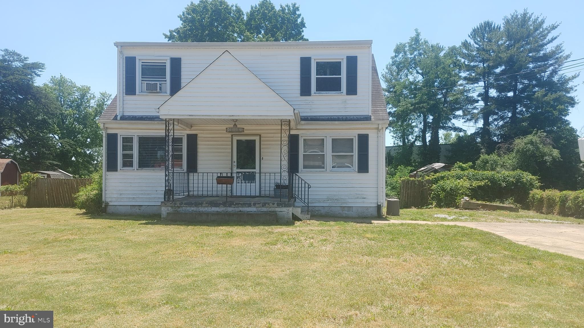 This home offers 4 bedrooms, 2 full baths, large kitchen with separate laundry, den and office area. For a total of 1296 SF of living space,. This home will need some TLC to make it your own. The  Kitchen was updated 4 years ago with new cabinets and applicances along with tankless water heater. This home has hardwood floors on the main level. The roof was installed approximately 8 years ago.  The home has radiator heat and 5 window air conditioners.  This home is sitting on .35 acres fenced in yard with electric security gate and a nice front porch to enjoy the quite neighborhood.