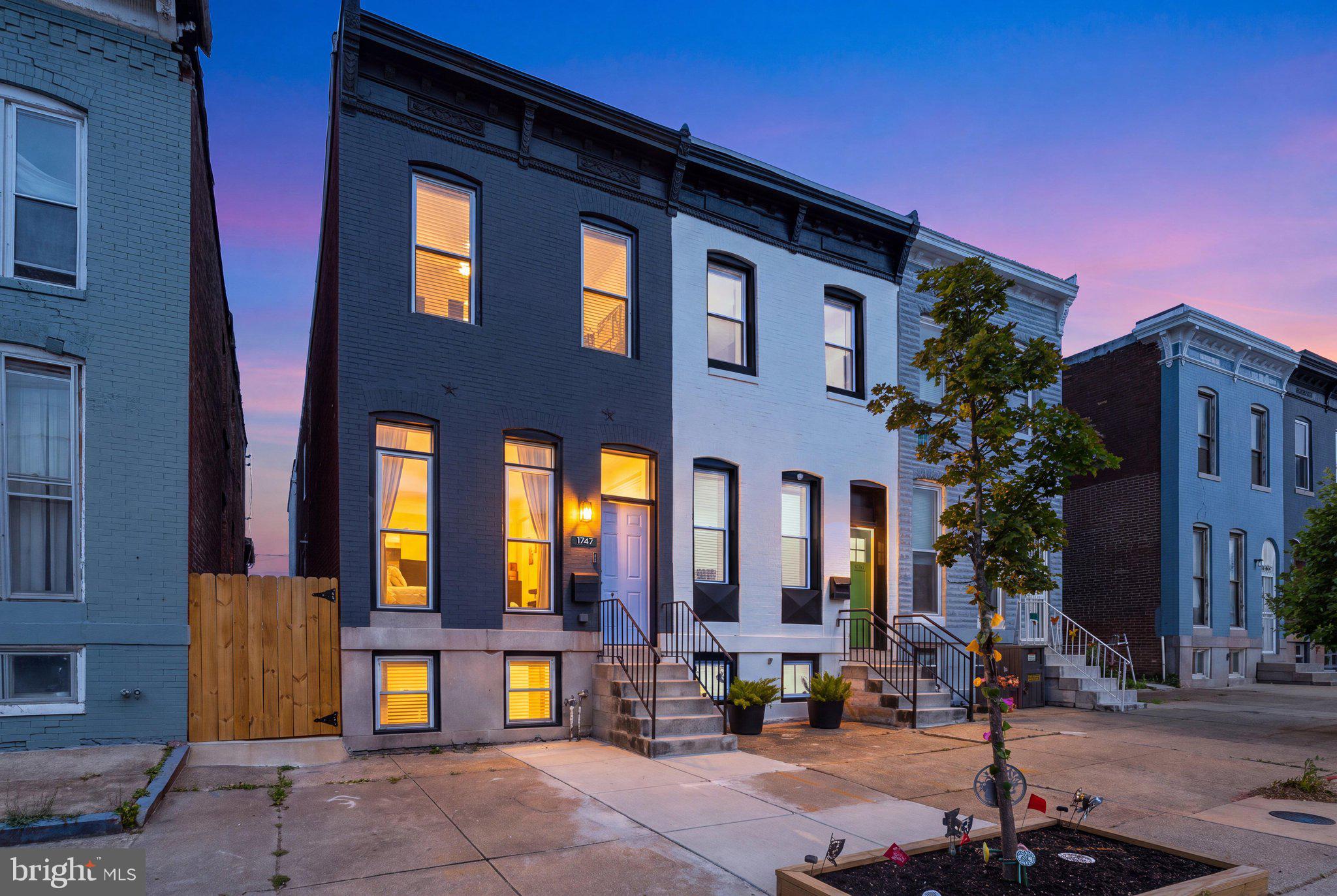 Welcome to 1747 N. Milton Avenue, a completely rebuilt gem, offering four incredibly spacious bedrooms and three and a half bathrooms across 2500+ sq ft of thoughtfully finished living space. The main level impresses with a custom kitchen and a bonus family living area, perfect for hosting and entertaining. Upstairs, you’ll find three spacious, sun-filled bedrooms, including a primary suite with custom walk-in closets creating ultimate convenience at every turn. The fully finished basement adds a whole additional level of generous living space for a rec room, gym, or guest suite.
Out back, enjoy an incredibly spacious private backyard and rare two-car off-street parking. All-new HVAC, electrical, and plumbing systems mean total peace of mind and years of carefree ownership ahead. Ideally located just minutes from Lake Montebello and Clifton Park Golf Course, with quick access to Johns Hopkins Hospital, Patterson Park, and the restaurants and energy of Canton and downtown Baltimore, this home puts you close to everything while offering a private retreat of your own. To top it all off, 1747 N. Milton qualifies for multiple homeownership grants, including Vacants to Value, making it the smart financial choice for your next move. Don’t wait — schedule your private tour today!