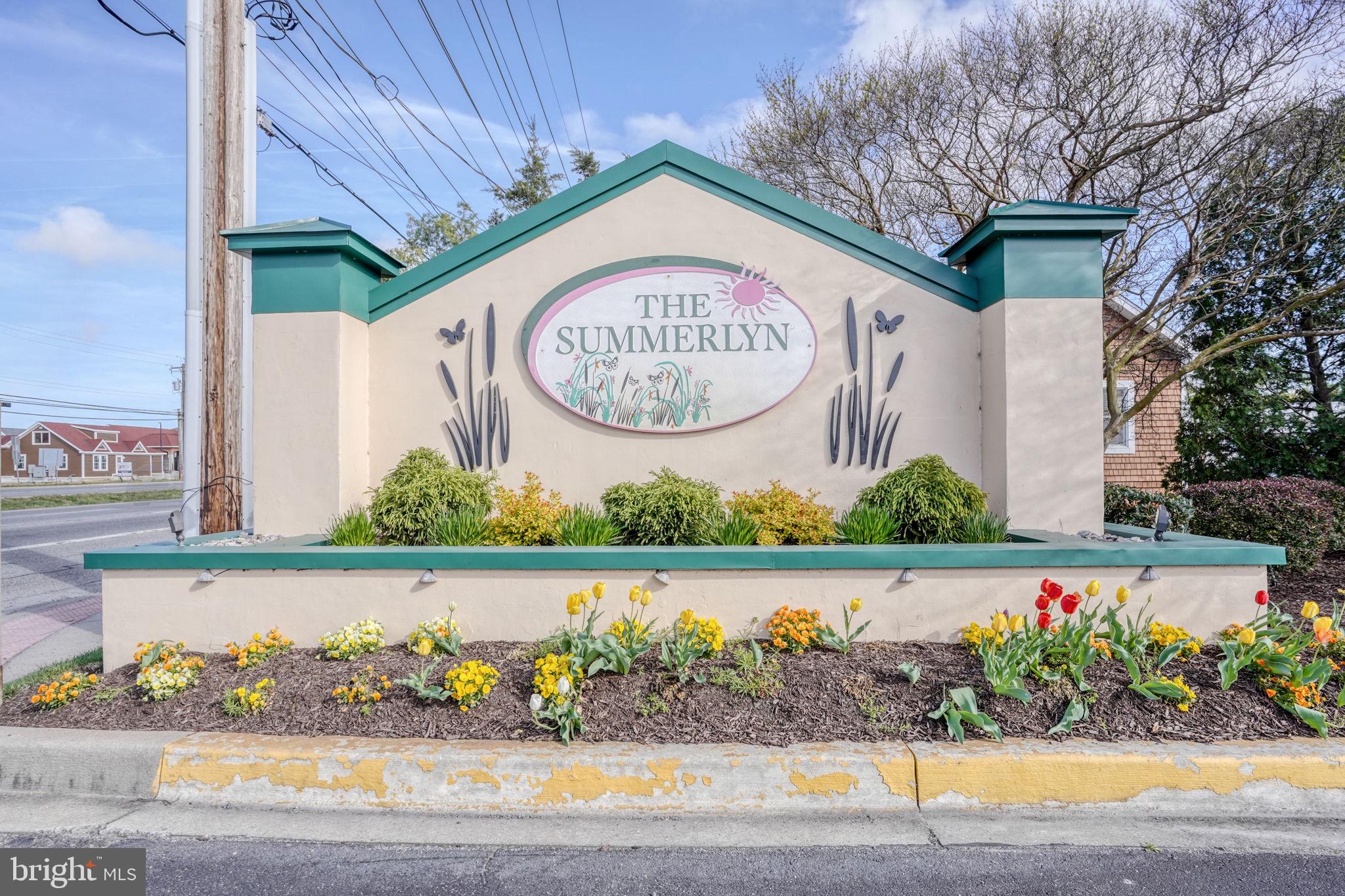 Welcome to maintenance free, coastal condo living at Summerlyn! Located in the much sought out zip code of 19958, Lewes has so much to offer. All you'll need to do is to decide what you will fill your lazy summer days and evening with at the beach. Conveniently located off Coastal Route 1 for all the shopping, dining, beach living a price that's withing reach of making your dream of home ownership at the beach a reality. This 3 BR 2 BA unit comes fully furnished, right down to the fully stocked kitchen with utensils, pots, pans and everything you need to begin renting if you are looking for an investment property, use as a second home or make this your primary residence. This unit is located on the 1st floor, steps from the pool. You can enjoy evenings on your covered back porch patio area overlooking the pond or head out for dinner or a stroll on the Rehoboth boardwalk. The Outlets are minutes away.  Your choice of beaches, boutiques. or hop on the Cape May Ferry for a day trip.  This is your affordable beach retreat.   A beautifully renovated primary bathroom with jetted tub and tiled walls is one of the upgrades this owner has done during their ownership. Enjoy the lovely Florida room and don't forget the gas fireplace for cool nights!  Because this unit is being sold fully furnished AS SEEN, just bring your toothbrush and PJ's!  3 weeks are rented and must be honored with the purchase.
July 11 - 18 for $1650 + fees and taxes
July 25- Aug 1 for $1650 + taxes and fees
Aug 15 - 22 for $1550 + taxes and fees
 Rentals are a 7-day minimum. Tenants also get to use the pool with each rental.