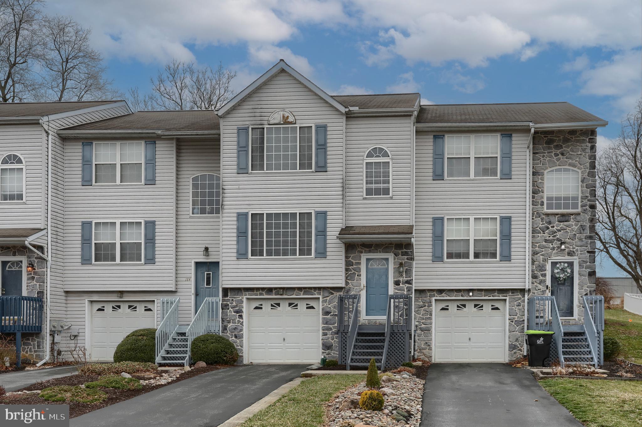 Welcome to this well-maintained 3-bedroom, 1.5-bath townhome in the highly sought-after Quentin Hunt community of West Cornwall Township—where affordability meets convenience and no HOA fees! Step inside to an open, light-filled main level featuring brand new carpet and fresh paint throughout. The spacious kitchen and dining area flow seamlessly into a private backyard—perfect for relaxing, entertaining guests, or gardening. Upstairs, you’ll find three generously sized bedrooms with large closets, including a walk-in, plus a full bathroom and an extra hallway closet. The oversized 1-car garage provides interior access, while the lower-level laundry room includes bonus space ideal for storage, a workshop, or a home office. Economical natural gas heat, low taxes, and affordable utilities make this home as practical as it is inviting. All appliances are included—truly move-in ready! Located just minutes from Routes 322, 72, and the PA Turnpike, you’ll enjoy quick access to shopping, dining, and local attractions like the Pennsylvania Renaissance Faire—all within the Cedar Crest School District.
