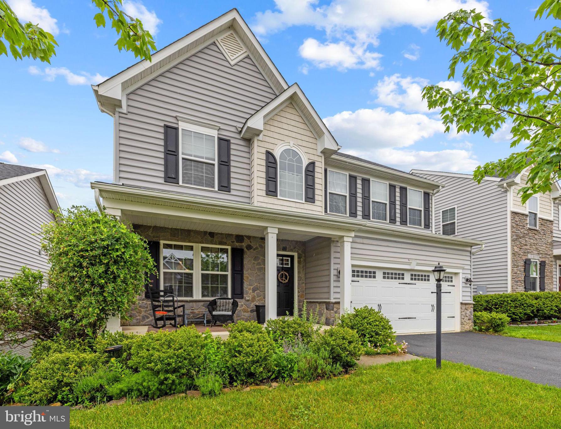 Set within the vibrant community of Lake Frederick, this beautifully appointed 4-bedroom, 2.5-bath home offers the best of many worlds — a private haven within an active neighborhood, and a lifestyle that is equally convenient as it is adventurous, with access to the lake, hiking trails, and mountain views, alongside the perk of a pool, clubhouse, and community amenities.
Built just 7 years ago, the house was thoughtfully sited and designed to maximize natural light. Offering nearly 3,000 square feet of finished living space, this home stands apart with large windows, tall ceilings, warm wood tones, and thoughtfully upgraded finishes. 
The open-concept main level offers both connection and comfort, with the kitchen at the heart of the home. Crisp white cabinetry, pantry, and a large center island with counter seating flow seamlessly into the dining and living areas. 
Anchored by a gas fireplace, the Living Room is an effortless gathering space for everyday living and entertaining alike. Wrapped in windows, the Dining Room is perfect for sunny breakfasts or lively dinner gatherings that drift outside to the deck, which has been transformed into a garden filled with herbs, perennials and fruit trees.
Also on this level are two rooms, currently serving as an art studio and library, yet could become a formal sitting or dining room, home office, or playroom.
Upstairs, the spacious primary suite is positioned to capture morning light and mountain views, complete with two walk-in closets, dual vanities, and a tub-shower bath. Three additional generously sized bedrooms provide peaceful retreats, each filled with natural light and ample closet space. A full bath and a convenient upper-level laundry room complete this level. 
The unfinished lower level, complete with rough-in plumbing, French doors, and large windows, offers exceptional potential for future expansion tailored to the next owner’s vision.
Enjoy Food Truck Fridays, movie nights, concerts, and community events throughout the year and drive around the corner to Region’s 117, one of the area’s sought-after restaurants. Ideally located just 20 minutes from Winchester, 10 minutes to Front Royal and I-66, the home also offers easy access to the Shenandoah River, Shenandoah National Park, historic towns, wineries, breweries, and endless outdoor recreation.