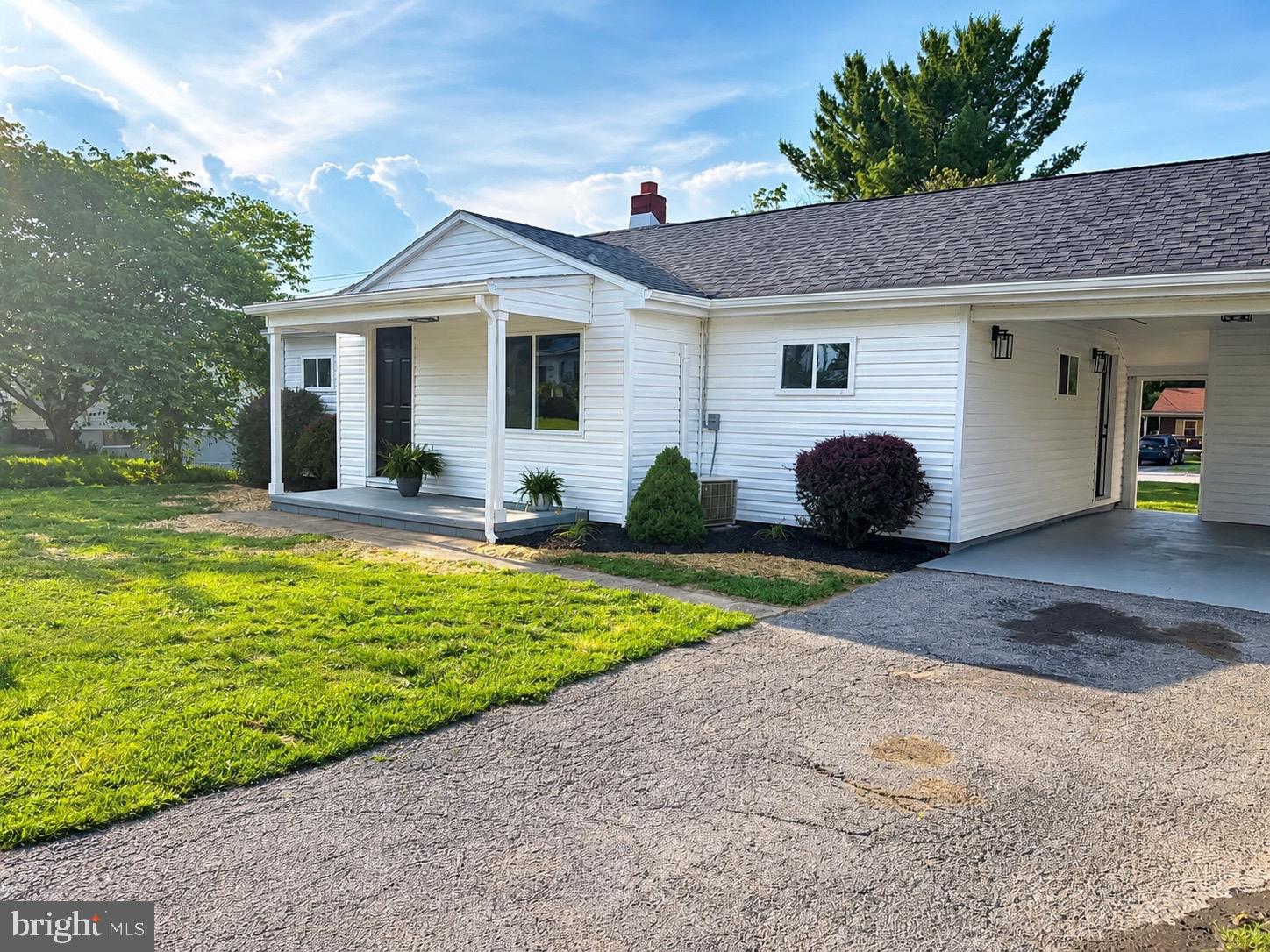 Conveniently located just minutes from I81 and I70, this beautifully updated home puts shopping, dining, and everyday conveniences right at your fingertips. Nestled in the highly sought after Williamsport School District, you’ll enjoy the added value of no city taxes and no HOA fees a rare opportunity that savvy buyers won’t want to miss.

Extensively renovated from top to bottom, this move-in-ready home offers the peace of mind and modern finishes today’s buyers are searching for. Updates include all-new luxury vinyl plank flooring throughout, new windows, new gutters, a mini-split HVAC system, updated lighting inside and out, and a completely remodeled kitchen featuring new cabinetry, countertops, and stainless steel appliances.

The functional floor plan includes three bedrooms, one full bathroom, a spacious living room, and a bright kitchen with abundant cabinet space, a window overlooking the sink, and plenty of room for a dining table. Just off the kitchen is a convenient laundry room with washer and dryer hookups and a large sliding window overlooking the backyard. Located directly off the carport, this versatile space also serves as an ideal mudroom for coats, shoes, and everyday essentials.

The home also includes a basement with additional storage space, giving you plenty of room for seasonal décor, tools, hobbies, and household necessities.

Outside, you’ll find a one car carport with additional storage space and a large, level backyard with rear road access offering exceptional flexibility for entertaining, gardening, recreation, or future enhancements.

With major updates already completed and desirable features that are increasingly hard to find, this home delivers outstanding value and is ready for immediate enjoyment. Opportunities like this don’t stay on the market for long schedule your private showing today and submit your offer before someone else makes this exceptional property their new home.