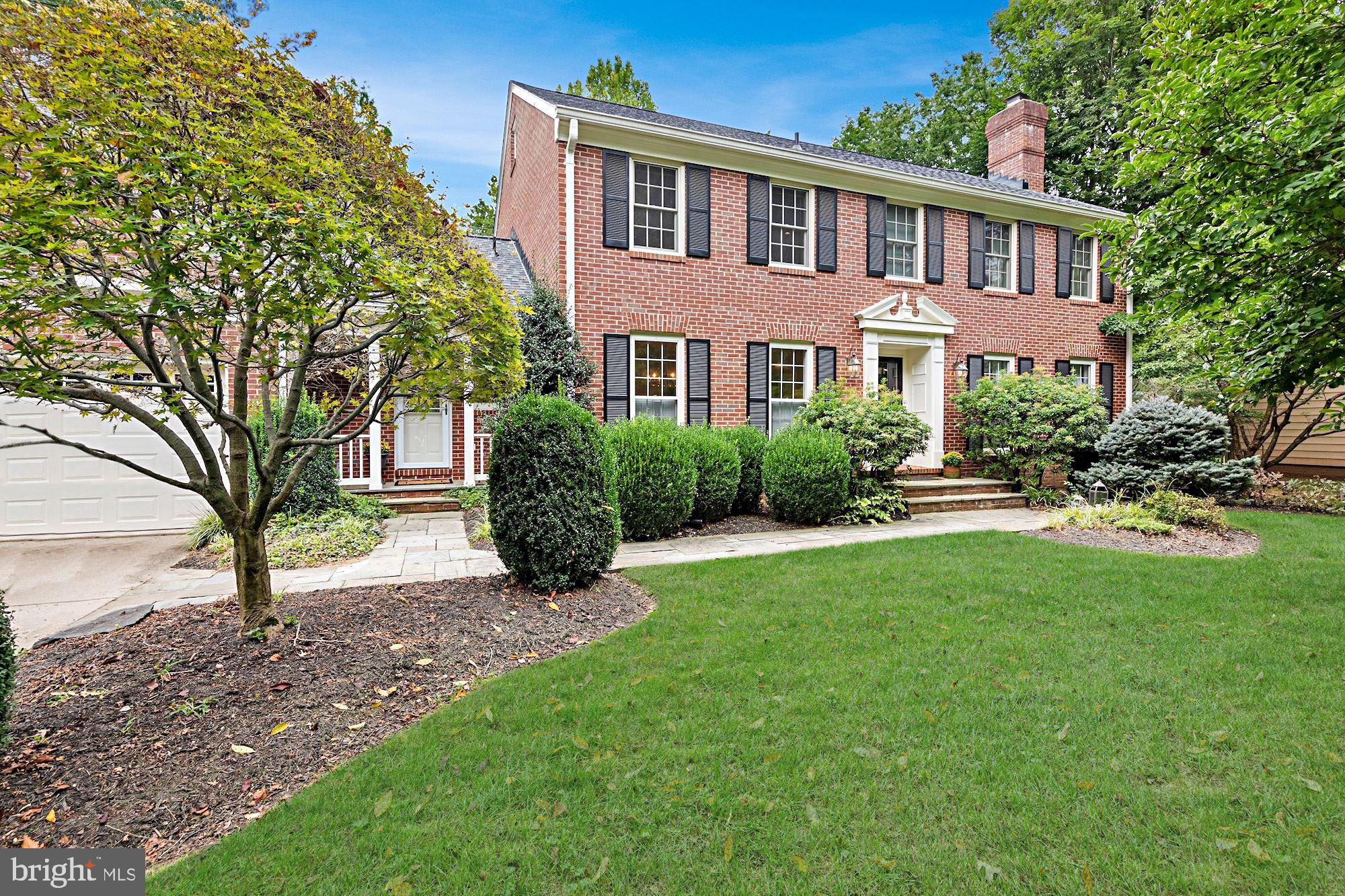 Open and airy, popular Windsor model on a great level lot close to the C&O Canal/Billy Goat Trail/Old Angler's Inn.   This coveted floor plan offers both a main level library/home office as well as a large Family Room with a stunning floor-to-ceiling stone fireplace.  The all white kitchen is a dream with updated stainless steel appliances, a breakfast bar, big eating area with a bay window and additional storage.  Upstairs is a dreamy Master Suite, perfectly sized, with room for a sitting area.  There's a big Master Bathroom, large walk-in closet and additional make-up vanity.   Three other good size bedrooms and two more full baths complete the upstairs.  The lower level is brand new with a great recreation room with a wood burning fireplace, an oversized exercise room, a potential "au pair" suite/second home office.  New HVAC units and hot water heater, too! Don't miss my favorite part of the house...the screen porch!!  It's the perfect place to  kick back and relax.  Gorgeous flagstone floors and a tongue-in-groove wood ceiling add the finishing touch.    Lastly, there's easy access to the spectacular C&O Canal for hiking, biking, kayaking, picnicking & more!!  Or head up the street to the always popular swim/tennis club and community center.  The neighborhood is full of book clubs, gourmet clubs, gardening clubs, bunco groups and more.  It's a warm, inviting Rockwellian  community :-))  Come enjoy this beautiful home and make it yours!