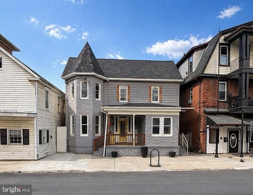 Dream of opening a child care center?? You’re in luck! This property comes with zoning approval/ special exception for child care business with up to 35 children! Major price improvement!  Don't miss this amazing opportunity to own a unique property in Brunswick. Located within the Main street district and Zoned commercial / residential with plenty of off-street parking!! Property is among few that have been eligible for several generous grant opportunities in recent years that support interior and exterior updates. Three units: (2) 1 bed + 1 bath units and (1) 3 bed + 1 bath. Rental income potential  approx $4,000 monthly. Brand NEW ROOF being installed. Many updates over recent years. Property could be used for many different businesses. Plenty of off street parking available around back, could be expanded into the rear fenced yard for even more parking! Move in ready! More info to come.