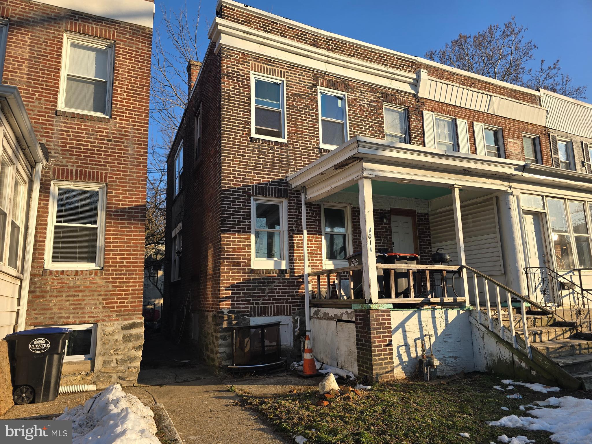 1011 Remington Street is a tenant-occupied 3-bedroom, 1-bathroom investment opportunity in Chester producing immediate income at $1,200 per month, with a recently renewed lease.
Based on current performance, this property offers a projected 9.8% cap rate!!! Making it a compelling addition to any cash-flow-focused portfolio.
The home features forced air heat, solid structure, and a reliable tenant with minimal issues reported. While some light cosmetic updates could increase long-term value, the property is already performing.
The tall, dry basement is a major upside play — ideal for finishing to increase rental income, improve valuation, or create additional usable living space.  Yes, a dry basement in THIS neighborhood!
Location strengthens the investment
Located in Chester with easy access to major roads, public transit, and nearby amenities.
 Tenant Occupied – Income Producing
 Bedrooms | 1 Bathroom
 Projected 9.8% Cap Rate
Message me for details, the rent roll, or to schedule a showing. Investors welcome!