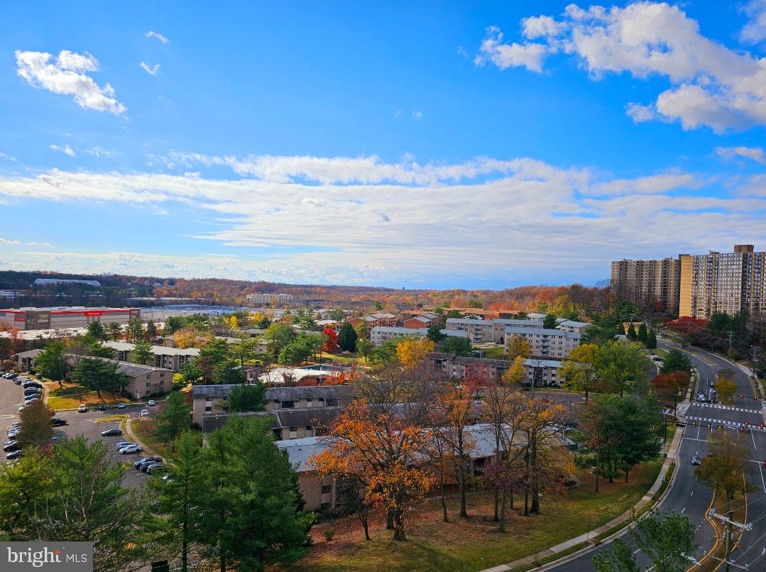 Welcome home to this spacious 8th-floor end unit, perfectly positioned on the quieter side of the building with breathtaking panoramic views, day and night! This bright and sunny 2 bedroom, 2 bath condo is back on the market with fresh updates, including brand new luxury vinyl plank flooring throughout and professionally painted.

You'll love the modern kitchen with granite countertops, newer stainless-steel appliances, including a brand new side-by-side refrigerator, and a sleek contemporary design. The bathrooms have also been stylishly updated and the unit includes a high-end washer/dryer LG WashTower for ultimate convenience.

Step out onto your private covered balcony, where you can unwind and take in the views. Plus, all windows and the sliding balcony door have been replaced and upgraded by the condo association in recent years.
Storage is no issue here, with a walk-in closet, two additional spacious closets, a pantry, and a coat closet. And a RARE find, this unit comes with two reserved parking spots (one being covered), offering unbeatable convenience.

This community offers fantastic amenities, including an on-site dog walk, extra storage as well as bike storage for rent, a fitness center, a tennis court, and a swimming pool. There's also a community room available for events. Enjoy peace of mind with nighttime security, an on-site management office, and 24/7 building surveillance.
Commuters will love the prime location, just one mile to Van Dorn Metro, with easy access to public transportation, major highways (I-395, I-95, and I-495), and numerous bike trails and regional parks. Plus, exciting neighborhood improvements are on the horizon, including the Landmark Mall redevelopment and the upcoming Alexandria Inova Hospital campus.

To top it off, the condo fee covers utilities, including central A/C, heat and water! Don't miss this opportunity, schedule your tour today!