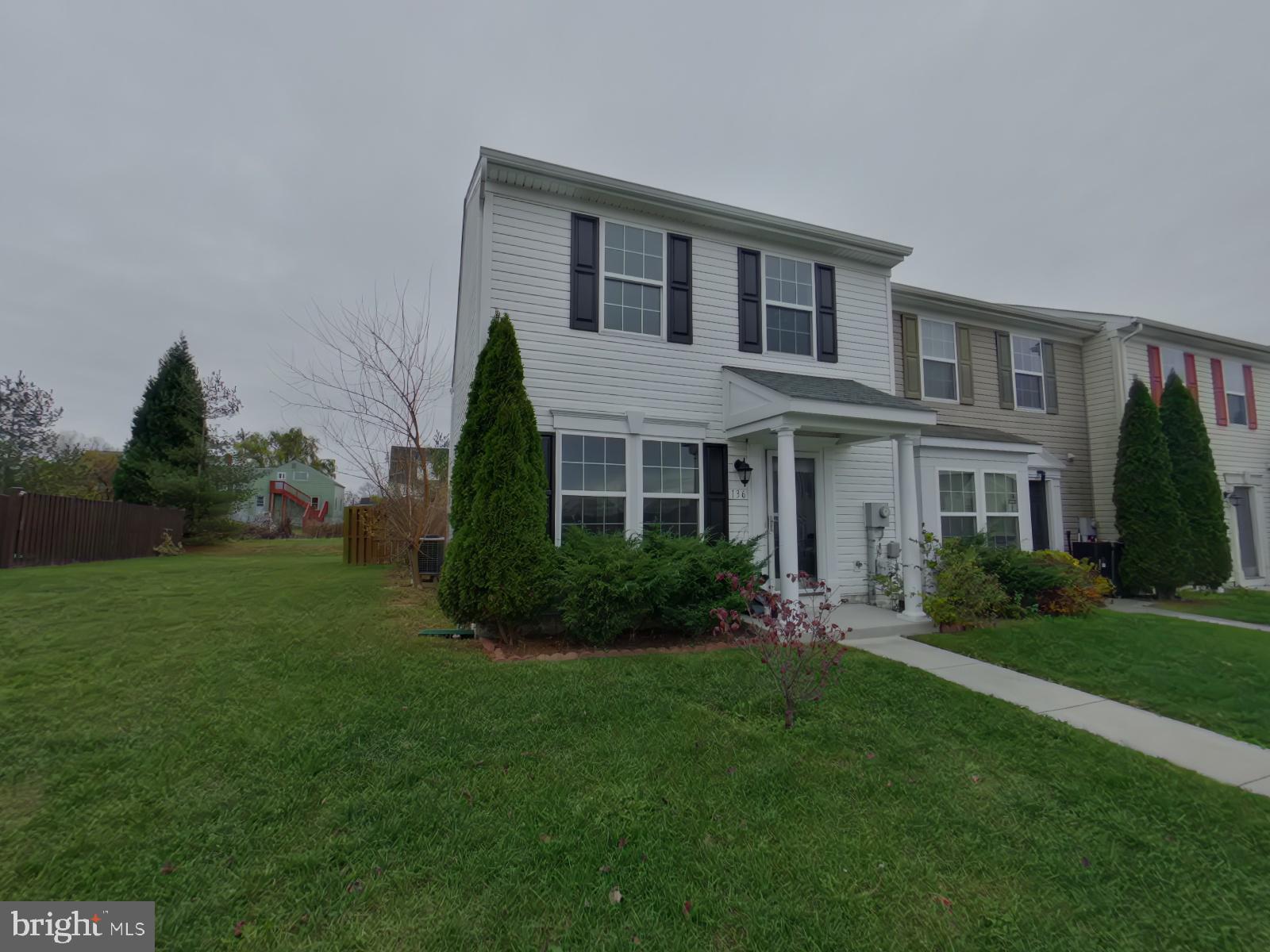 Updated 3 Bedroom, 2 Bath End unit townhouse in Martinsburg. Fenced yard with patio. Pets are case by case, No Cats.