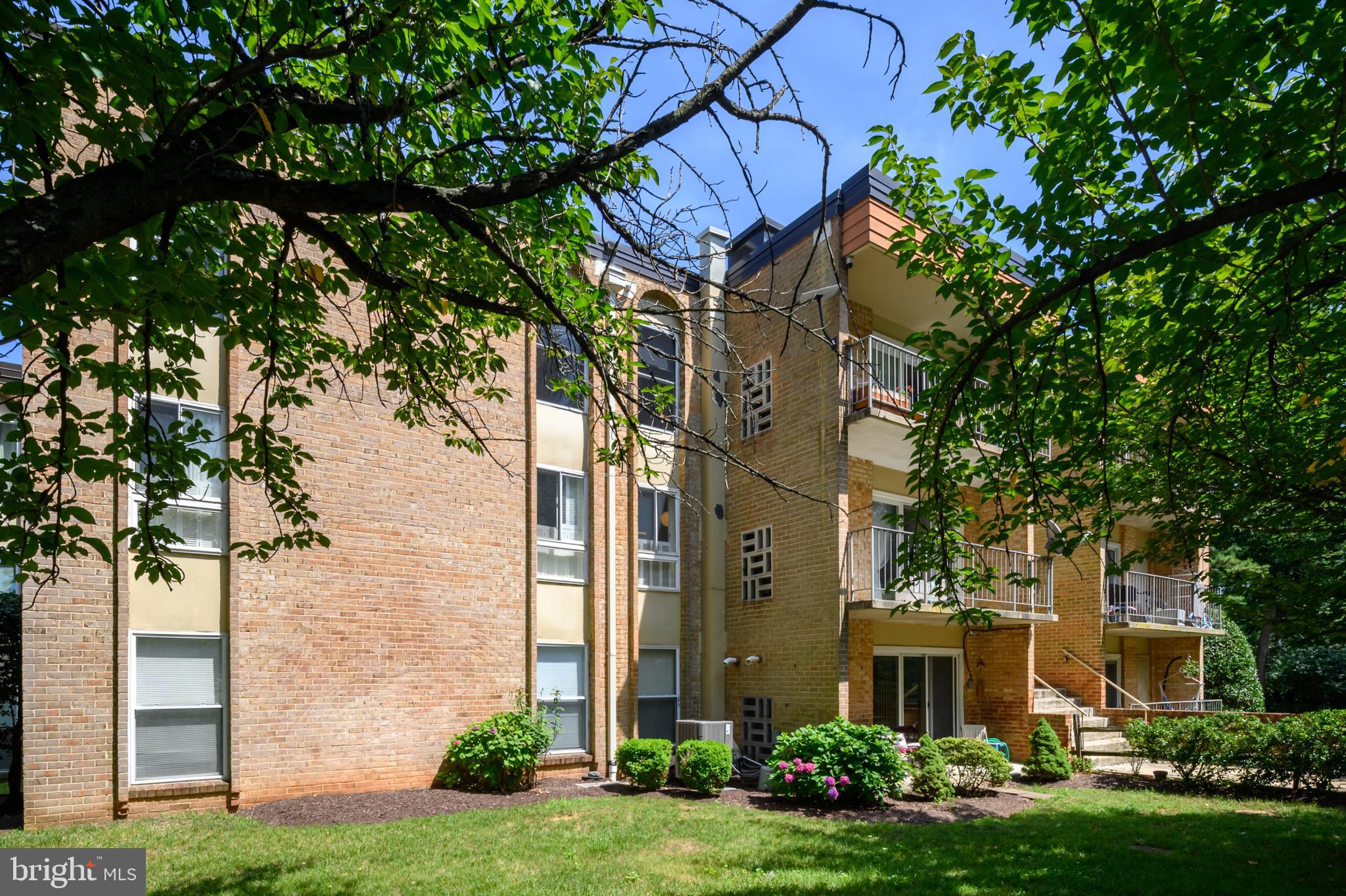 Welcome home to this top-floor condominium in the desirable Walnut Grove community of Rockville! Surrounded by mature trees and open green space, the building enjoys a peaceful, park-like setting, while the top-floor location offers added privacy with no neighbors above. Relax on your own private balcony, the perfect place to start your morning or unwind at the end of the day. Inside, the thoughtfully designed floor plan offers two comfortable bedrooms and an updated bathroom featuring a deep soaking tub with shower and a modern lighted mirror with touch controls. The kitchen is both stylish and functional with white cabinetry, stainless steel appliances, and plenty of cabinet and counter space for everyday cooking. A separate laundry room includes an all-in-one washer/dryer unit along with additional white cabinetry for extra storage and organization. A private storage room on the lower level of the building, conveniently located just across from the community laundry room, provides plenty of extra space for seasonal items and belongings. Walnut Grove's exceptional location places you just minutes from Rockville Pike, I-270, I-495, and nearby Metro stations, making commuting throughout the Washington metropolitan area easy. Shopping, restaurants, grocery stores, parks, and entertainment are all nearby, while community amenities including a swimming pool, tennis courts, clubhouse, and ample parking provide a comfortable, low-maintenance lifestyle. This is a wonderful opportunity to add your own personal style and make this home your own.