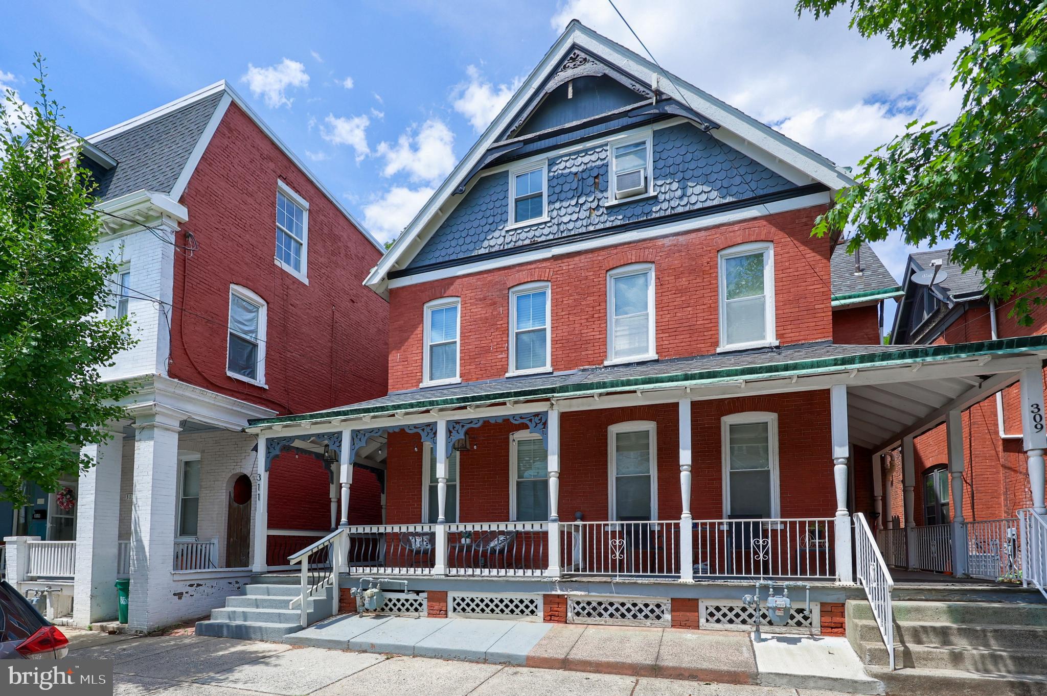 This charming 3-bedroom, 2.5-bath home on West Lemon Street offers the perfect blend of classic character and contemporary updates. Exposed brick walls and restored wood floors create a warm ambiance.  Features a brand new, bright, and open kitchen on the first floor. This culinary haven includes a large island with ample prep space and a breakfast bar, perfect for casual mornings or entertaining evenings. Granite countertops and plentiful cabinet storage ensure both style and functionality. Upstairs, unwind in the luxurious primary bedroom suite, complete with a spa-like bathroom. The convenience continues with a second-floor hall bath that includes a stackable washer and dryer unit, alongside another spacious bedroom. The finished third-floor attic provides a versatile space that can be used as a third bedroom, home office, or recreation space. Ideally located in Lancaster City, this move-in-ready gem puts you close to all the shops, restaurants, and cultural attractions this vibrant community has to offer. Don't miss your chance to own a piece of Lancaster's history with all the conveniences of today!