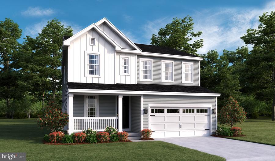 ASK ABOUT BELOW-MARKET FINANCING! This brand new Lapis by Richmond American Homes will be move-in ready in May! This two-story home offers a charming covered front porch, a quiet study, and a thoughtfully designed bright great room, cozy fireplace, and modern kitchen complete with quartz countertops, stainless steel appliances, and upgraded white soft-close cabinetry. Step outside through the center-meet sliding glass doors to an expansive covered patio. Head upstairs to a loft, luxurious primary suite with a private bath and generous walk-in closet, two secondary bedrooms, and a hall bath. Located on a flat homesite in a walkable community with sidewalks throughout, plus convenient local access to Warrenton, Manassas and Culpeper via 15 & 28 or beyond via I-95 and I-66. Don't miss this opportunity to own a new at Foxhaven! Models are OPEN but visitors are encouraged to call ahead to be guaranteed a dedicated appointment.