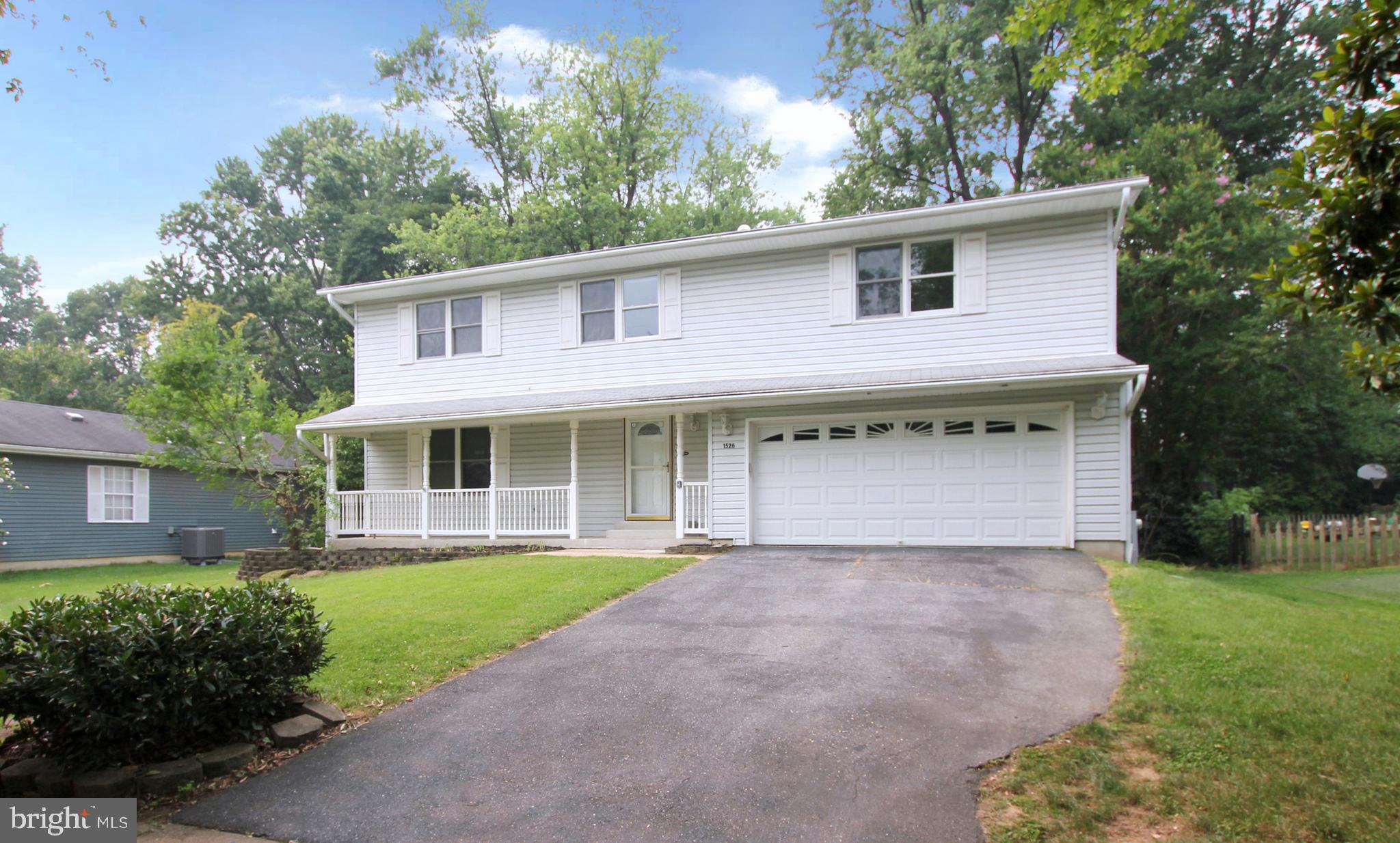 2-car garage, updated kitchen with granite countertop, stainless steel appliances, deck, shed at rear, soaking tub with stall shower in primary bath. This property is in move-in condition. Some images in this listing have been virtually staged.