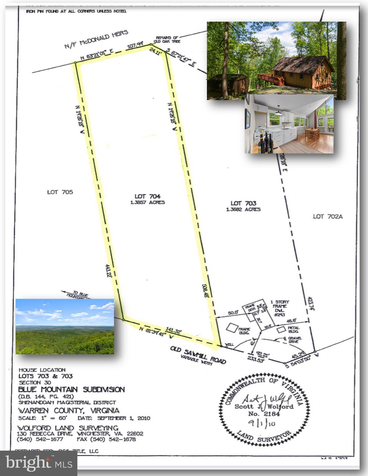 BLUE MOUNTAIN ESTATES - Land