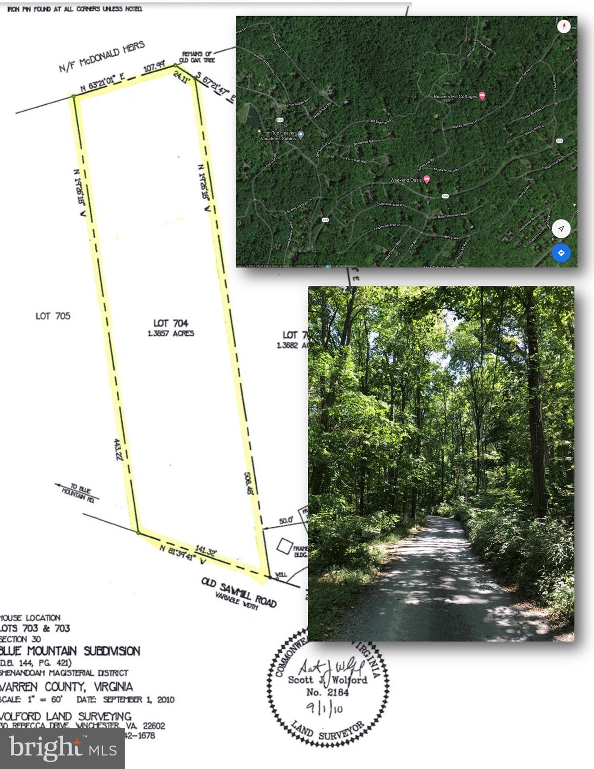 BLUE MOUNTAIN ESTATES - Land