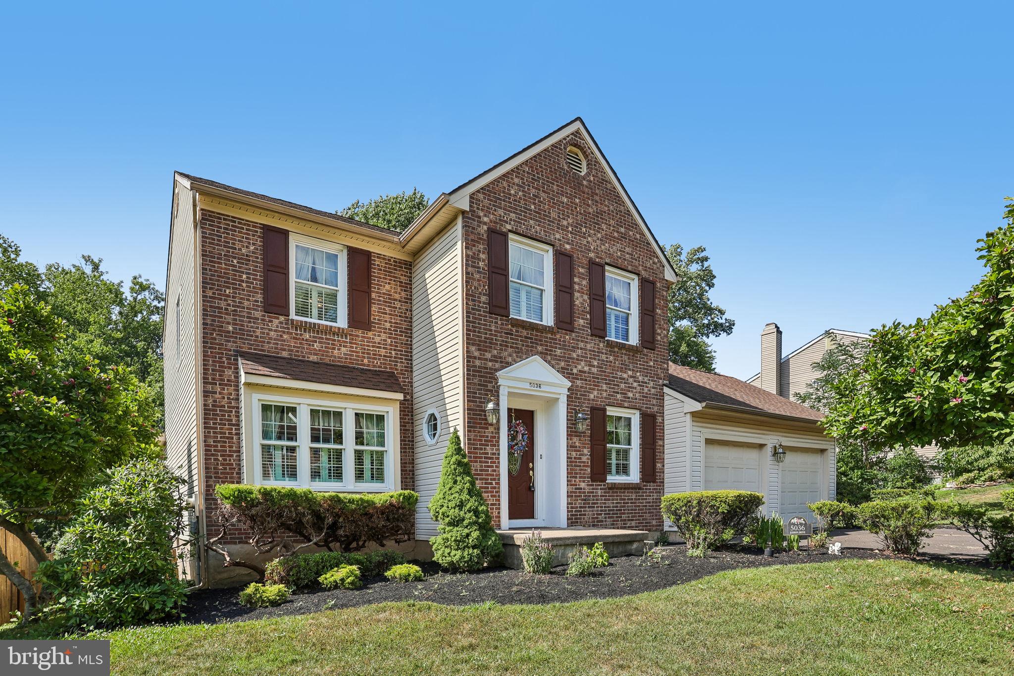 Welcome home to this gorgeous 3-bedroom, 2.5-bath Bensalem residence, situated on a premium wooded lot that beautifully showcases true pride of ownership throughout. The inviting interior features elegant hardwood floors and high-quality Pella windows that flood the home with natural light. The spacious layout boasts a large living room, a formal dining room, a beautiful eat-in kitchen, and a cozy family room complete with a warm gas fireplace. Seamlessly expanding your living space is a stunning four-season room addition located just off the main living area, which leads out to a brand-new Trex deck and staircase at the rear of the home—perfect for outdoor entertaining. Upstairs, you will find a spacious primary bedroom suite offering a private retreat, while the lower level features an unfinished, above-ground walkout basement bursting with potential for future customization. Complete with a 2-car garage, fenced-in backyard and serene wooded views, this exceptional property truly has it all.