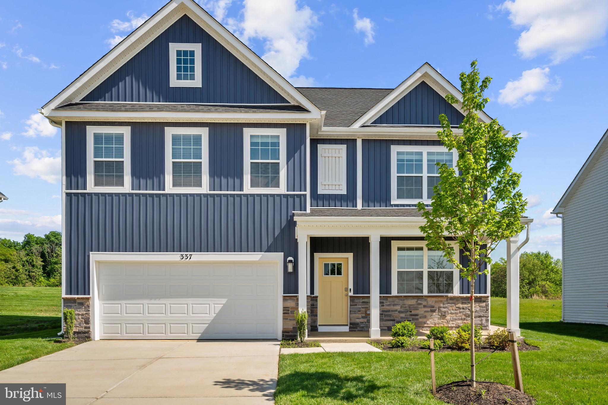 MOVE IN READY!!!   Check out our Hayden Model Home that comes with 5 Bedrooms, 3 Full Baths, Loft, and much more! The Hayden model offers the perfect blend of spacious living and modern design, making it an ideal choice for families and those seeking versatile living spaces. This home boasts five generously sized bedrooms, providing ample space for your family or guests. With three full bathrooms, mornings and evenings become stress-free affairs. The loft area is a versatile space that can be transformed into a playroom for kids, a cozy study nook, or a relaxing retreat. The open floor plan seamlessly connects the kitchen, family room, and living spaces, making it perfect for hosting gatherings and entertaining. The kitchen features a spacious island with stunning white quartz countertops, adding both functionality and style to your culinary experience. Offering convenience and accessibility, this home includes a first-level bedroom, catering to various lifestyle needs. Need a dedicated workspace? This home has an extra room that's perfect for an office or study. Schedule your private tour today!