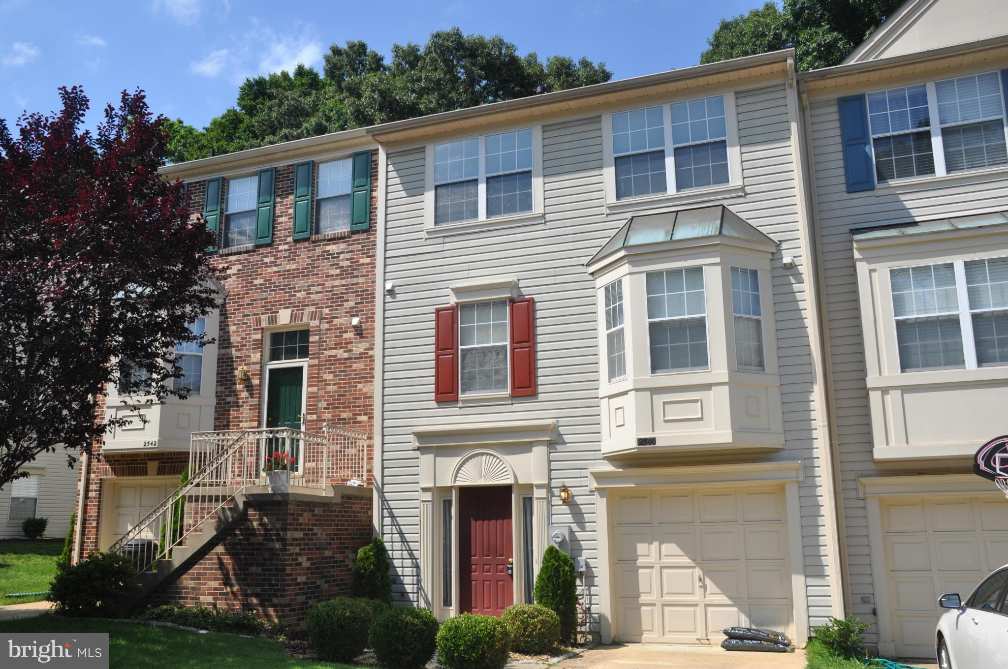 Walden Townhome on a private golf course lot.  Home features large bedrooms, walk in closets, large deck and patio.  Home has been freshly painted, but is in need of new carpet.  Home has original kitchen and baths. Community amenities include pool membership, tot lots and walking trails.  Located less than 30 minutes to DC, Baltimore, or Annapolis.