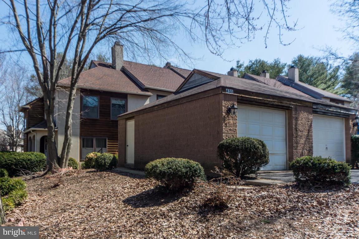 3 bedroom end unit condo in Penn Manor's Crosswinds neighborhood with 1-car garage. Eat-in kitchen, formal dining room, wood burning fireplace in living room and master bedroom with walk in closet and mater bath.  Covered patio leads to spacious yard with mature trees.