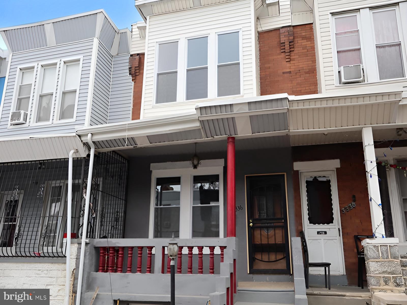 This classic two-story brick row home in North Philadelphia offers a fantastic opportunity for both homeowners and investors alike. The property welcomes you with a spacious front patio porch, perfect for relaxing outdoors. Inside, you’ll find a generous open-concept living and dining area that provides ample space for everyday living and entertaining.

The modern kitchen features white shaker cabinets, updated countertops, and appliances, creating a clean and functional space. Upstairs offers three well-sized bedrooms with ample closet space, along with a conveniently located three-piece hall bathroom.

The clean unfinished basement provides excellent potential for additional living space, a recreation area, or simply extra storage. Conveniently located near local shopping, public transportation, and just minutes from major roadways, this home offers both comfort and accessibility.

Don’t miss this excellent opportunity to make this property your own — schedule your showing today!