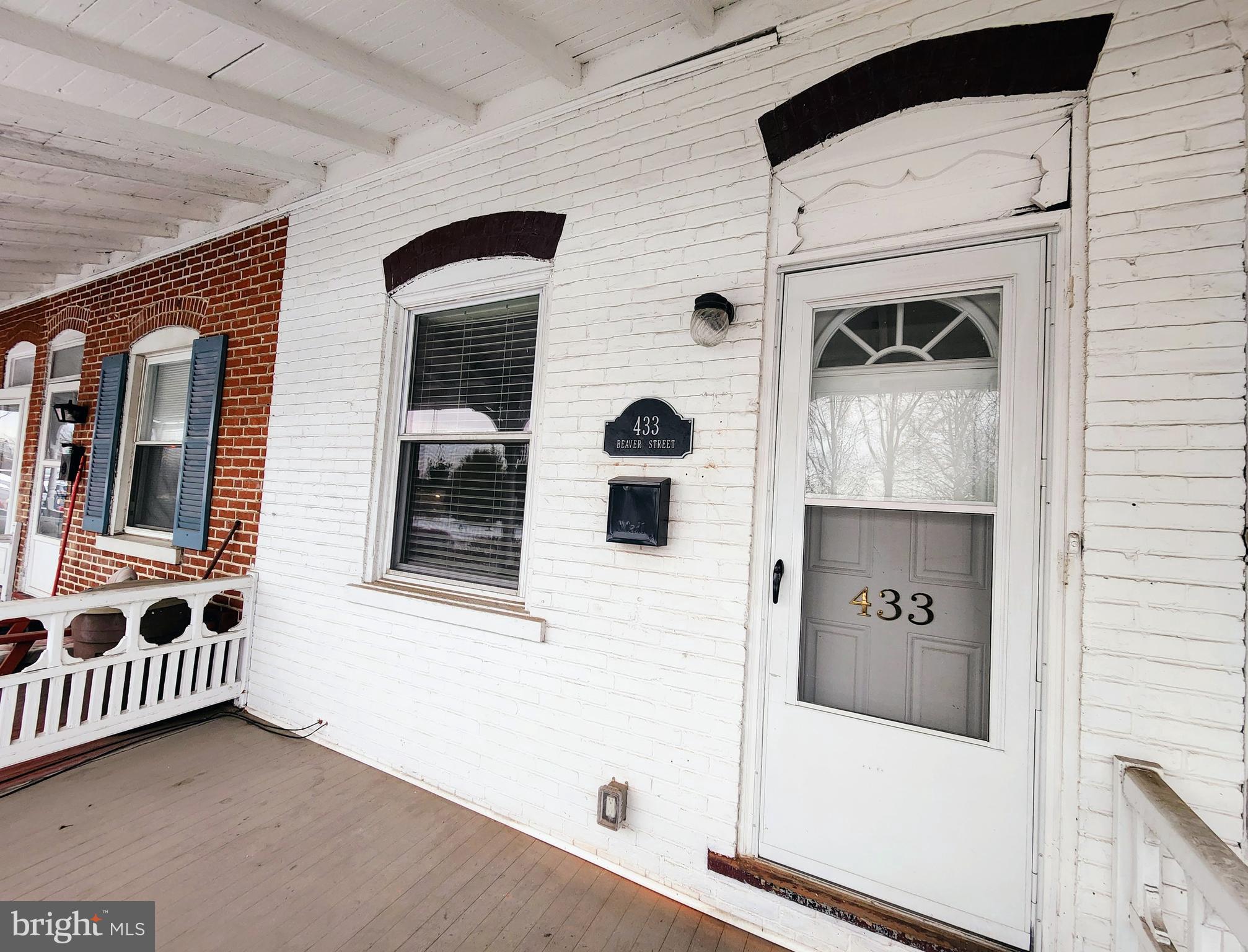 Welcome to 433 Beaver Street. Just blocks from the main strip of North Wales. This refreshed unit has a lot to offer. From the calm neutral pallet to the oversized kitchen and additional space in the back is perfect for an office, mudroom, dining room or more! This home also boasts a front and rear porch, fenced in yard for additional privacy, off street parking and second floor laundry.

***Pet friendly with additional pet fees***