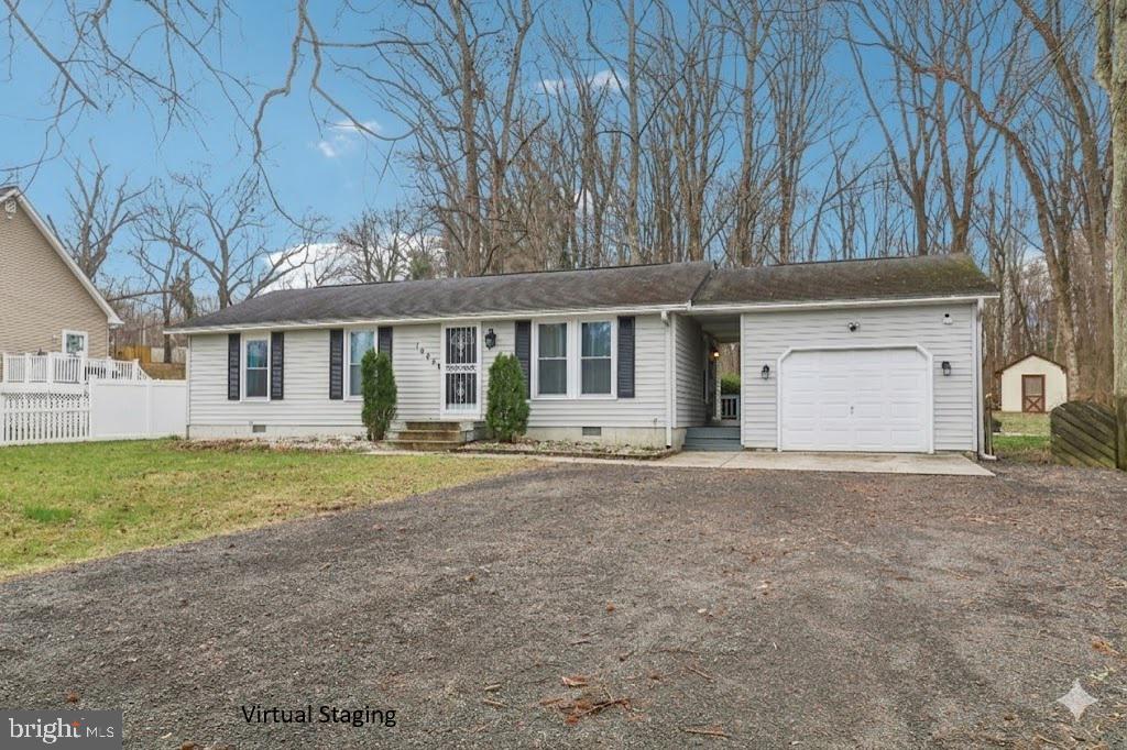 Welcome to 1605 Airport Ln, Accokeek, MD 20607 — a charming 3-bedroom, 2 full bathroom ranch-style home offering comfortable one-level living and thoughtful updates throughout.

Step inside to find fresh, whole-house interior painting that creates a bright and inviting atmosphere. Two of the bedrooms feature brand-new LVP flooring, adding modern style and durability. The spacious layout provides an easy flow between living areas, perfect for everyday living and entertaining alike.

The guest bathroom has been updated with a new vanity, giving the space a clean, refreshed look. A washer and dryer are included, adding everyday convenience.

Outside, enjoy a fully fenced backyard — ideal for pets, play, gardening, or hosting gatherings with family and friends. With its practical upgrades and single-level design, this home offers both comfort and functionality in a peaceful Accokeek setting.

Don’t miss this move-in ready opportunity!  Mortgage savings may be available for buyers of this listing.