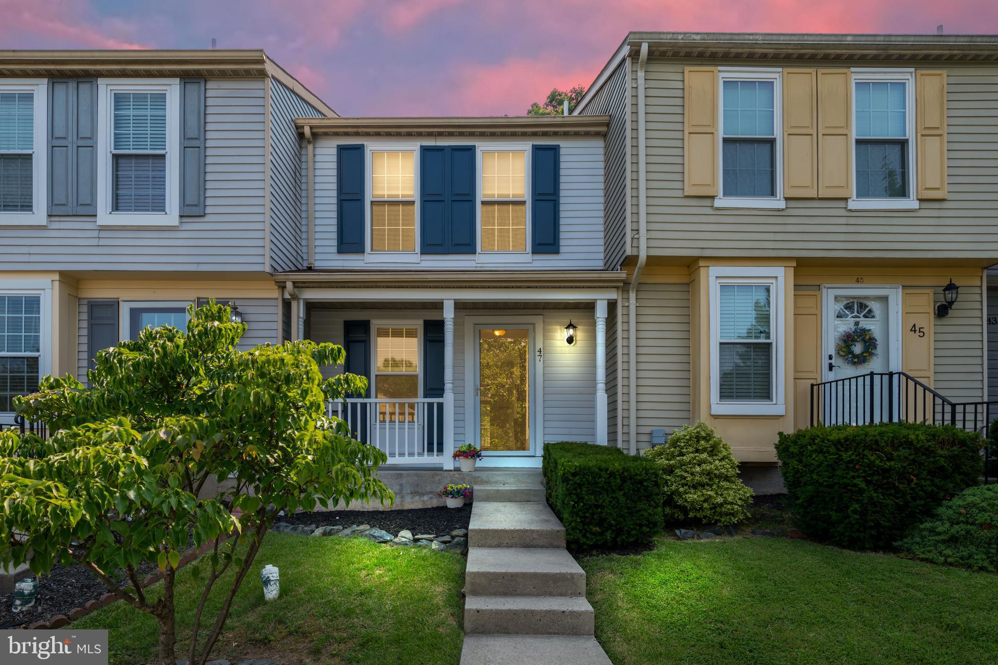Welcome to this move-in ready 2-bedroom, 2-full bathroom townhome nestled in the highly sought-after Featherhill community in Perry Hall. Backing to a peaceful wooded setting and offering the potential for a third bedroom in the fully finished lower level, this meticulously maintained home combines comfort, convenience, and value in one exceptional package.

The inviting covered front porch welcomes you inside, where gleaming hardwood floors flow throughout the main level, creating a warm and elegant first impression. The bright and spacious kitchen features newer stainless steel Whirlpool appliances, ample cabinet space, and plenty of room for a breakfast table—perfect for enjoying your morning coffee. Just off the kitchen, step outside to the relaxing rear deck overlooking a fully fenced backyard, providing the ideal space for entertaining, pets, or simply unwinding while enjoying the private wooded backdrop.

Upstairs, you'll find two generously sized bedrooms with brand new carpet throughout. The spacious primary bedroom offers direct access to the full bathroom and includes a separate sink and vanity area, along with generous closet space. The second bedroom is equally spacious and offers ample storage.

The fully finished lower level features brand new carpet and offers incredible flexibility as a potential third bedroom, home office, recreation room, or guest suite. A second full bathroom and utility room—both equipped with space-saving pocket doors—complete this versatile level.

Additional improvements and features include replacement windows (2021), HVAC system (2012), fresh paint throughout the entire home, a storage shed with a newer roof, a new Andersen storm door, new outlet switches and covers, a new main water shut-off valve, 200-amp electrical service, a coat closet, upper-level linen closet, laundry sink, sump pump, and plenty of open parking.

Conveniently located just minutes from The Avenue at White Marsh, shopping, dining, parks, and everyday conveniences, with easy access to Route 43, I-95, and I-695 for effortless commuting. Even better, the annual HOA fee is an incredibly low $183.75.

This beautifully maintained home is truly move-in ready and offers the perfect blend of comfort, updates, and location. Be sure to view the immersive 3D virtual tour and schedule your private showing today before this Perry Hall gem is gone!