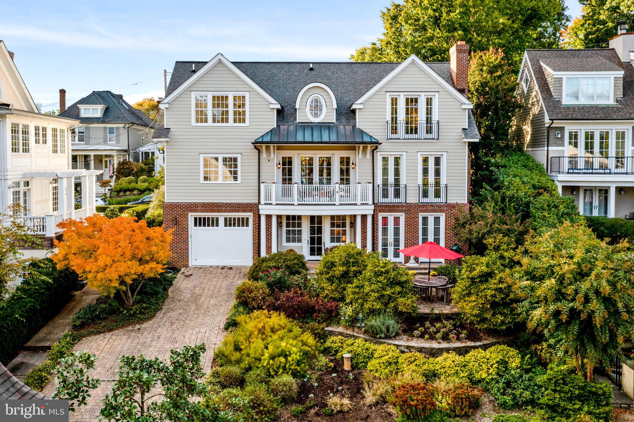 Absolutely one of the best homes and locations  in Historic Annapolis!   Custom built and artfully designed in 2005, this bright Cape Cod has an open floor plan  with water views of Spa Creek. Rare one car garage and driveway parking for three additional  cars! Meticulously maintained with  three levels of bright and flexible space. Hardwood floors, custom moldings, recessed lighting, cooks kitchen, 2 wood burning fireplaces. Primary suite with balcony overlooking Spa Creek has a remodeled ensuite bath (2022).  Enjoy sunset across the water from the dining room, a morning cup of coffee on the private balcony off the Middle Room , sleeping with nighttime breezes from the open French Doors in the Primary Suite or dinner from the private patio and beautiful backyard gardens. The lower level offers a private bedroom, full bath, and retreat for your guests! Just a short walk to City Dock.