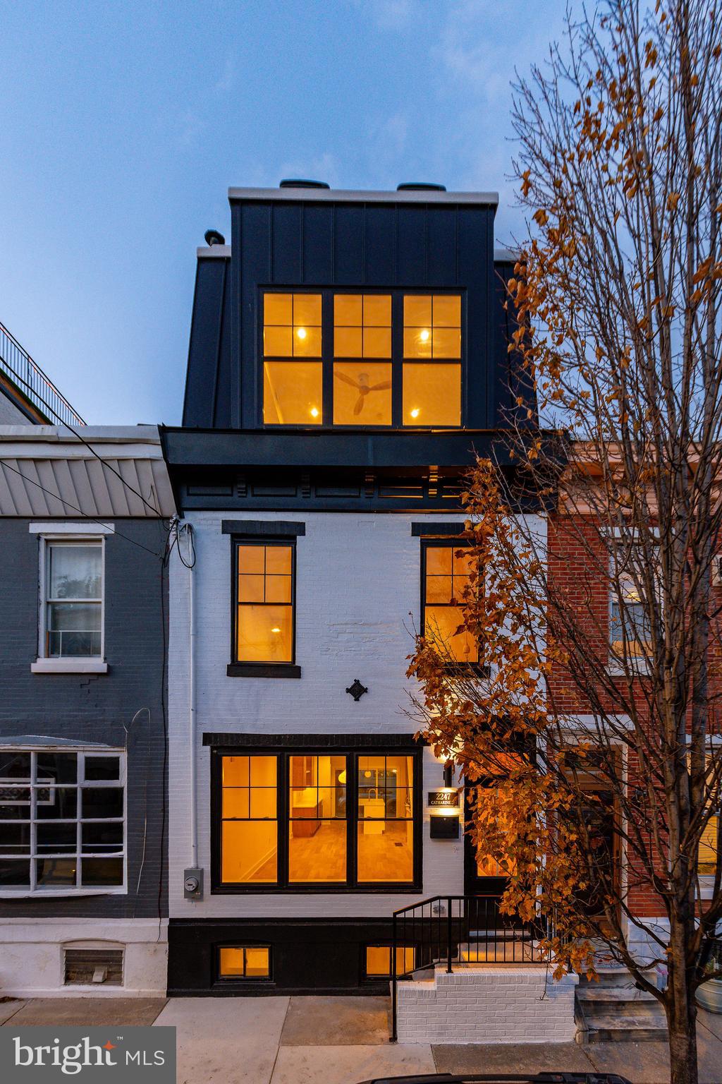 Where classic Philadelphia charm meets bold modern living... this fully renovated 4-bedroom, 4-bath home offers nearly 3,000 square feet of luxury, light, and lifestyle.