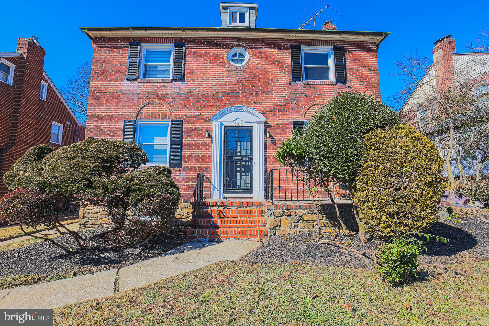 This renovated, charming , all brick gem is in the heart of the lovely sought after community of Ashburton. Convenient to shopping, College, and just minutes from many beautiful city attractions! You won't be disappointed by the comfortable space offered in this lovely 3 bedroom, 2 full baths & 2 half baths home. 
All new windows throughout, graciously allow for plenty of sunlight to warm each room in the home, with attractive hardwood flooring, adding to this home's appeal. You'll enjoy preparing meals in this alluring kitchen with beautiful granite countertops, new stainless steel appliances, plenty of cabinet space and a cozy island. LR is awaiting your family gatherings, with an electric fireplace. Half bath conveniently located on first floor, in between the LR and kitchen areas, for easy access for guests and family. 2nd. fl.  includes all bedrooms, with a separate private master half bath, and an additional full bath, with decorative ceramc tile adorning the walls and flooring. Walk out basement, with spacious family room area for entertaining or relaxing, includes an attractive full bath with shower, recessed lights, and laminate flooring. Separate laundry & utility room area and an additional work area, office, separate small kids area or gaming area. Sweeping, fenced rear yard,  is ready for cookouts and enjoyment with family and friends, boasting an additional bonus garage, with new deck. Garage was previously utilized as a music studio, and is ready for your ideas with many possibilties for adventurous ideas! Home warranty offered, newer gas water heater, newer furnace, and french drain. Come make this your home!