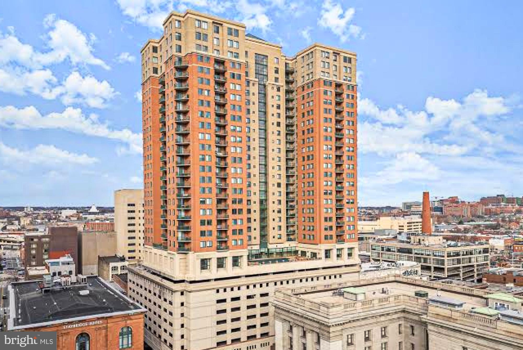BEST VALUE LIVE JUST 1 BLOCK FROM DOWNTOWN'S FAMOUS INNER HARBOR FEATURING WORLD CLASS RESTAURANTS AND SHOPPING. THIS STUNNING 14TH FLOOR UNIT BOOSTS A HARBOR VIEW FROM THE BALCONY, GRANITE KITCHEN WITH UPDATED APPLIANCES, LIGHT FILLED LIVING ROOM, MASTER BEDROOM, AND MORE.  WALK TO LITTLE ITALY, FELLS POINT, FEDERAL HILL, AND ALL OF YOUR FAVORITE DOWNTOWN ATTRACTIONS.