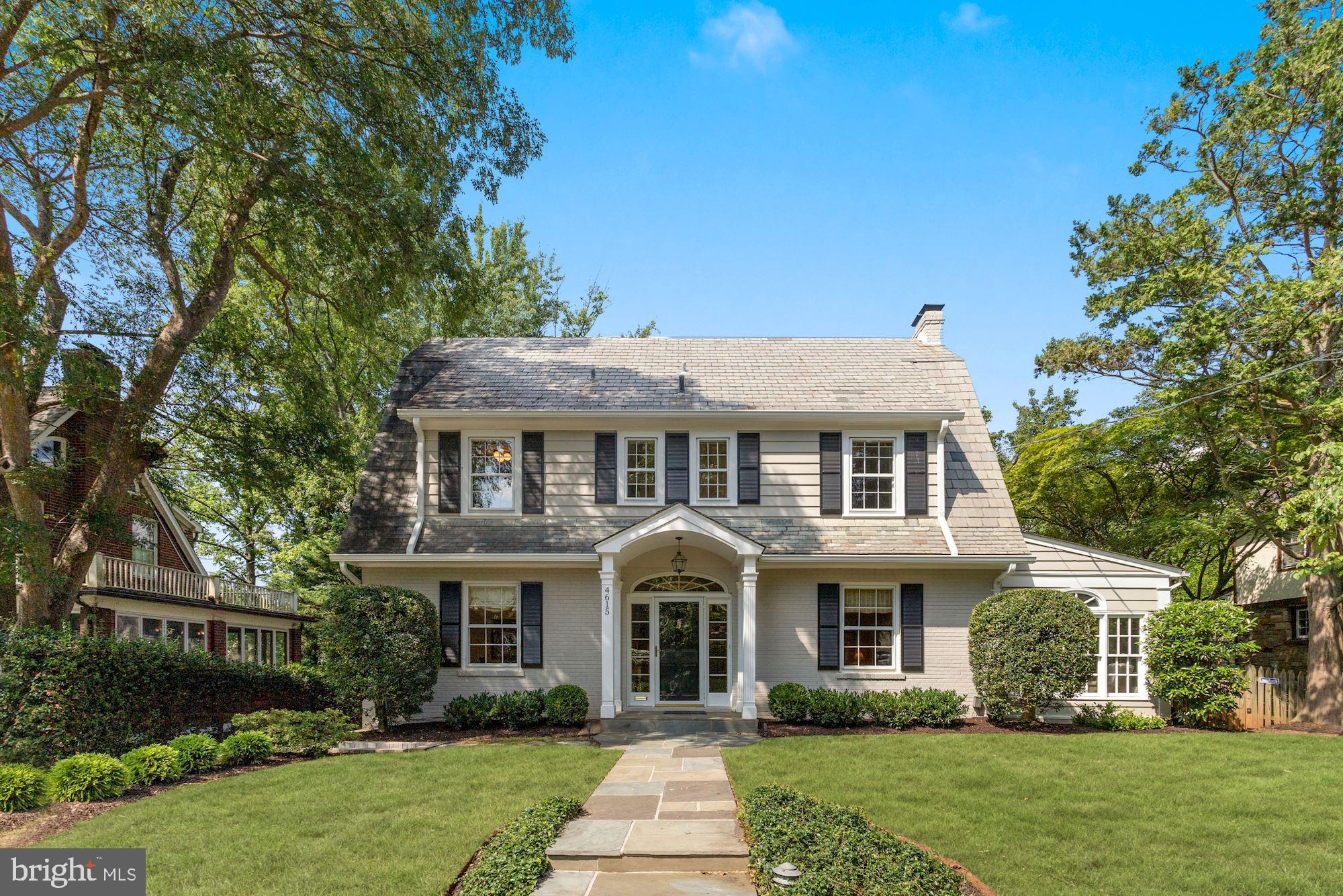 **Offers are due on Tuesday, October 19th by 10am.  Seller preferred closing date is December 1st or later. Please keep walk-and-talk inspections limited to 1 hour.**

Enjoy Chevy Chase living at its finest in one of its most sought-after neighborhoods!  This light-filled residence offers 4 levels of exquisite living space with 6 bedrooms, 4.5 baths and multiple settings to create your next unforgettable outdoor event.  Upon entry, a dedicated dining room and formal living room with a beautiful marble fireplace, recessed lighting, and crown molding, greet guests on either side.  An adjacent sitting room, surrounded by a stunning wall of windows, offers a serene sanctuary at the end of a long day.  Located directly off a renovated kitchen is an incredible sunroom with a large skylight, vaulted ceilings, and an adjacent half bath.  Together this flawless combination of naturally-built spaces for entertaining, lead to an expansive deck that wraps around rear of the home to offer its guests multiple options for relaxing and enjoying the outdoors. The upper level includes a large primary en-suite with two sizable closets, two additional bedrooms and a full bath.  Venture upstairs to find the perfect backdrop for your home office, TV room, or space for extra guests with 2 bedrooms and a full bath.  An easily-accessible, lower-level recreation room features a bedroom with full bath, custom built-ins, a laundry room with extra storage, and French doors that lead to a private, manicured garden, present an ideal space for an au pair, or in-law suite.  Set in a prime location between downtown Bethesda and the DC line, this residence is close to Mazza Gallerie, Chevy Chase Pavilion, the Friendship Heights Metro, and popular outdoor spots like Norwood Park and the Capital Crescent Trail.