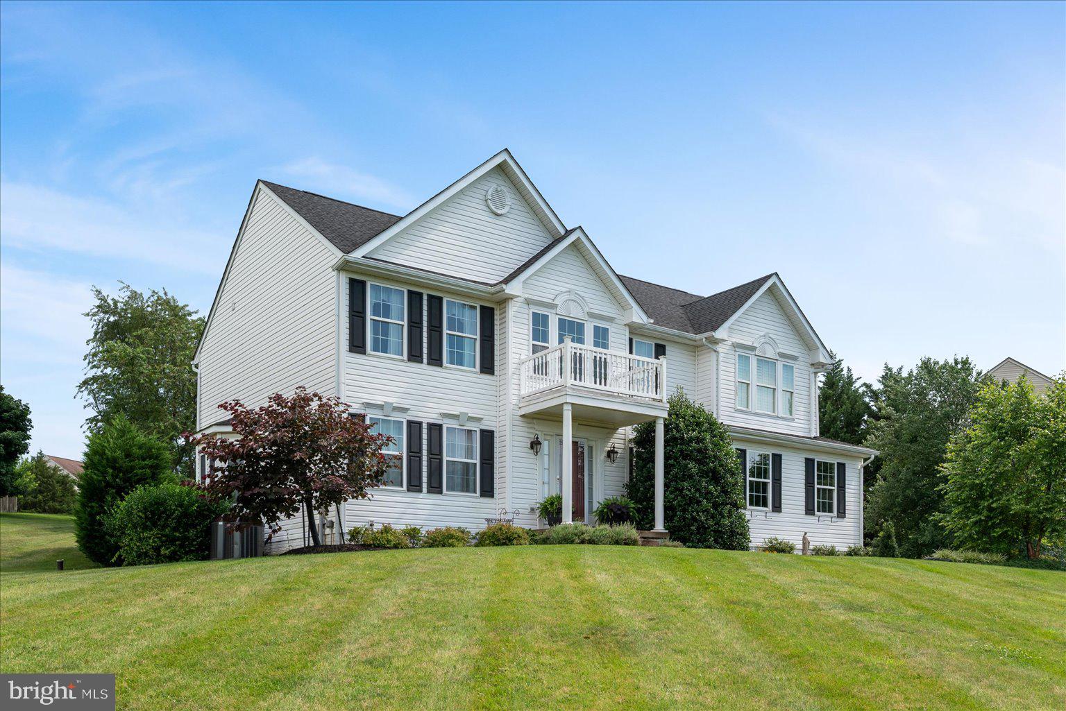 Previous buyer’s financing fell through.. Your opportunity awaits. .. Met your Dream Home… the Pinnacle...  a One owner home that has been Beautifully cared for and updated.   This Bunker Hill home features a Jaw Dropping Custom kitchen complete with Island and peninsula perfect for hosting large  crowds.   The bathrooms in this home will have you anxious to pack your bags, renovated with luxury in mind they feature taller vanities and toilets.  All four bedrooms are ample, however the Primary takes the CAKE with its enormous size and Vaulted ceilings. In the basement you will find several storage rooms including a "Christmas Closet" , and finished space including a room that could easily be used as a bedroom as well as a family room and FULL bath making this home perfect option  for multi generational living or guests.   The Patio was constructed to  hold a hot tub and also has the electrical components needed!  
(P.s. please open the kitchen cabinets! So many delightful custom features!!) 
You will appreciate  that all the updates such as New Roof, (architectural shingles) Windows,  Both HVAC systems, Humidifier added to Heat pump for winter comfort and Sump pump were completed  in 2019.  Pellet stove installed 2016.  

The sellers are having the mulch redone prior to closing, all that's left for you to do is Pack!