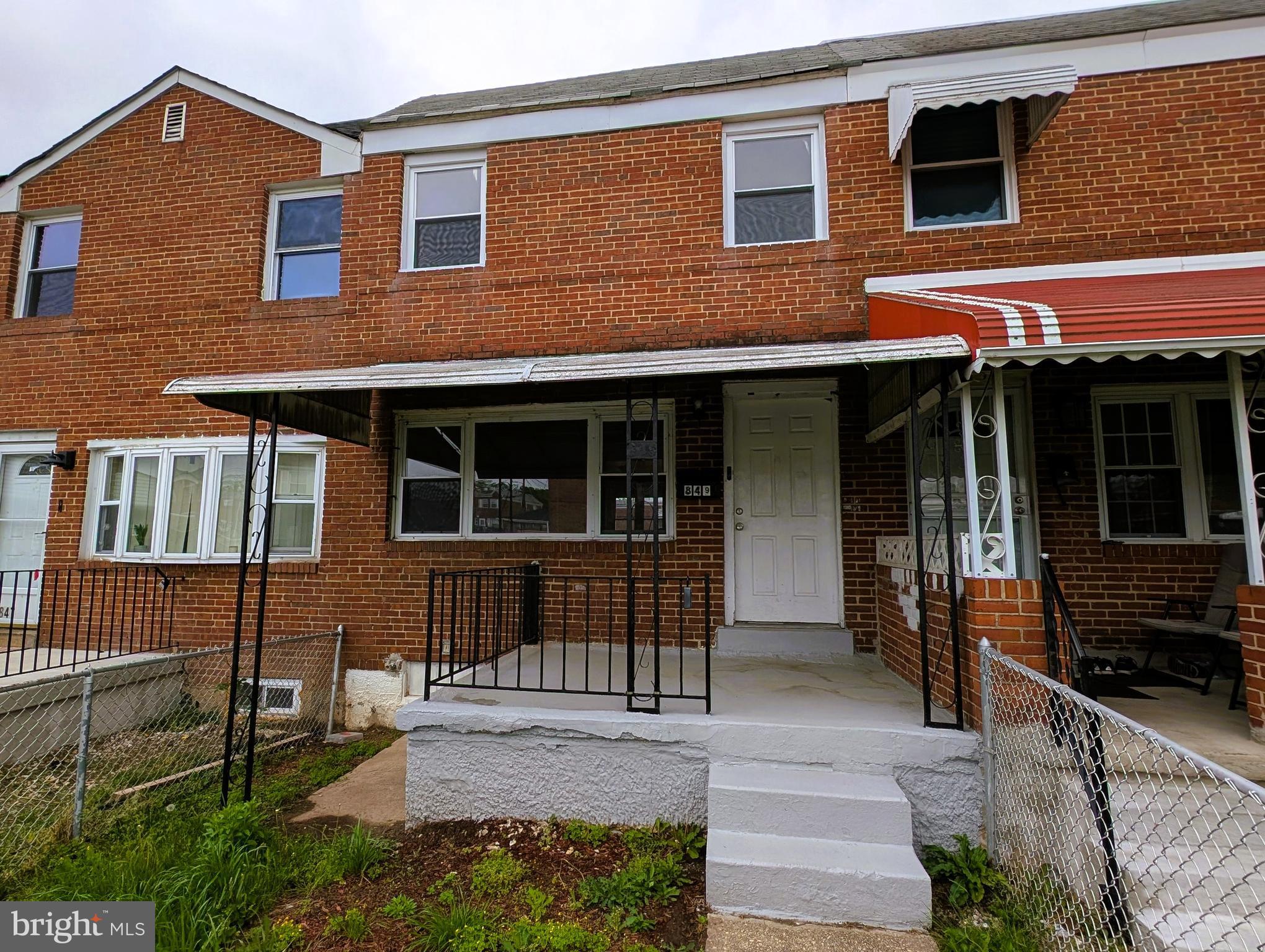 Endless Potential in the Heart of Dundalk! This 3 bedroom, 1 ½ bath townhome is bursting with opportunity and ready for your updates, renovation or investment. Built in 1954, this home offers 1,024 square feet above grade, plus an additional 512 square feet in the lower level, bringing the total to 1,536 square feet. The main level boasts a spacious living room, a formal dining room, ½ bath and a newly updated kitchen with island plenty of cabinets, new countertops, sink and custom tiled backsplash, luxury vinyl plank flooring. Upstairs, you'll find three generously sized bedrooms and a full bath. The unfinished basement is a blank canvas, waiting for your creative touch to add extra living space. Covered front porch, large rear deck and fully fenced in front and rear. Ideally located near major routes, public transportation, shopping, and dining. This home is being sold in AS IS condition. Don’t miss this incredible opportunity! Schedule your showing today!