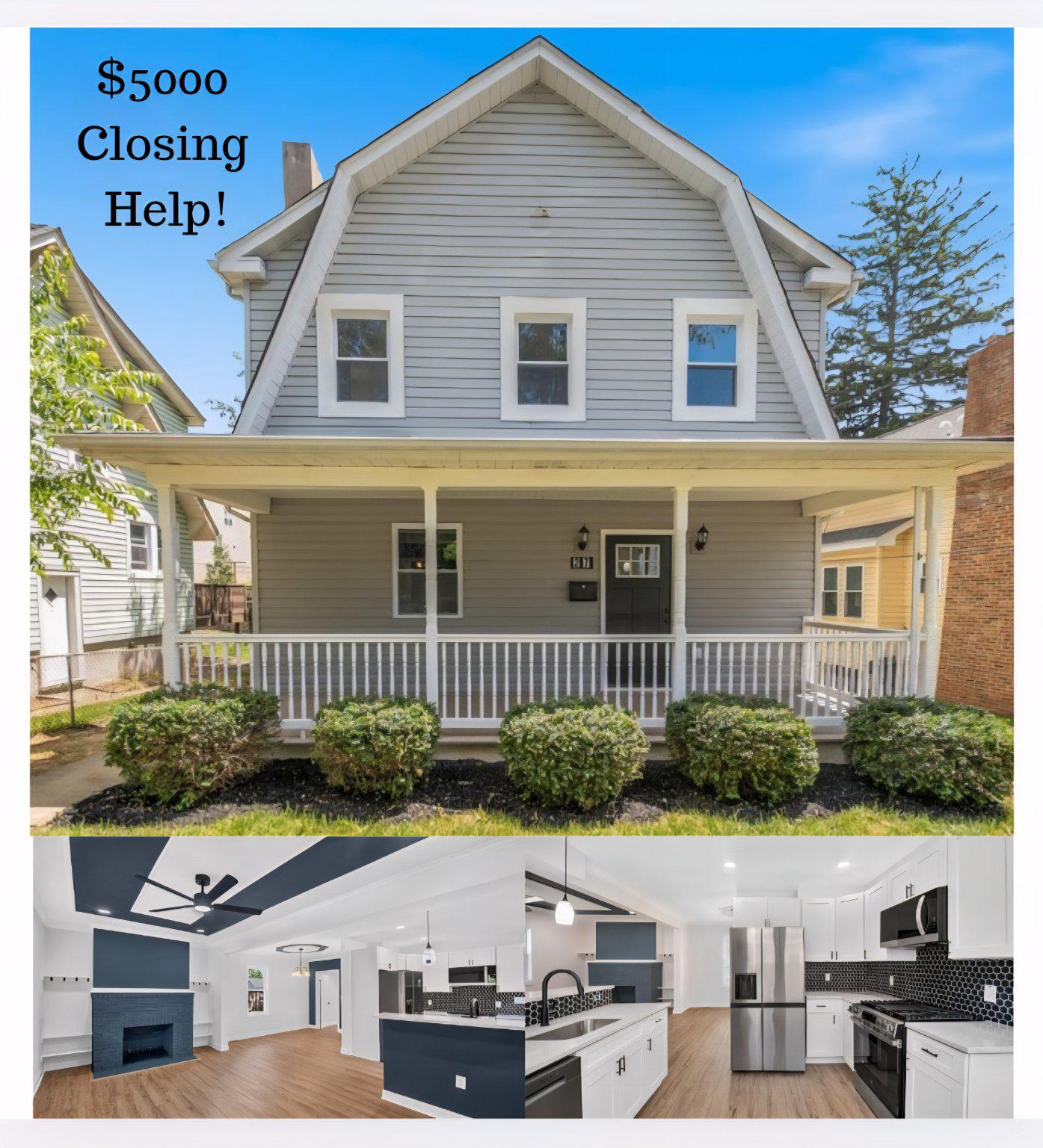 $5000 closing help! This newly renovated and charming home in the heart of Catonsville offers a perfect blend of classic elegance and modern comfort. A covered front porch welcomes you to an open floor plan with dining and living rooms with wood burning fireplace. 
The well-appointed kitchen features white shaker cabinets, quartz counters, stainless steel appliances, and a breakfast bar. 
There is a main floor bedroom conveniently complete with en-suite bathroom. 
Upstairs, you will find 3 more bedrooms and a newly remodeled bathroom. 
The basement provides laundry and ample storage. Great energy efficiency with new gas furnace, water heater and windows. 
Located in a vibrant community, residents enjoy easy access to parks, a variety of shops and restaurants and I-695. The neighborhood fosters a sense of community, with friendly neighbors and community events. Experience the charm of Catonsville, where comfort meets convenience, making this house a true home.