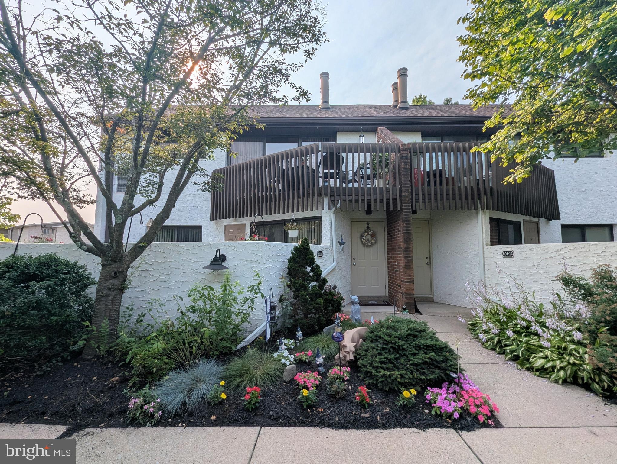 OPEN HOUSE - Sunday, July 26th, 1:00 - 3:00 PM

Searching for an affordable, well-maintained home in the State College Boro that is just minutes from downtown and the Penn State University campus? This classic Contemporary Amitie 1 end unit is perfect
for a first-time homebuyer, investor, primary resident or second home get-away! Enjoy low utility costs with Natural Gas and central air.  The comfortable and open floorplan features a vaulted ceiling and wood stove in the spacious Living room with patio door that opens to a charming private Balcony.  A galley Kitchen adjoins the Dining area with natural lighting and an exposed brick wall. The main floor also has a large Primary ensuite with full Bathroom and Laundry.  Upstairs you will find two additional Bedroom
areas, storage closets and another full Bathroom. Owner improvements include the addition of hardwood and ceramic tile flooring, upgraded HVAC system, windows, and doors. Exterior storage space, two vehicle permits, and one assigned parking lot space included.  The monthly condo fee of $429.26 covers the exterior maintenance and insurance, lawn care, snow removal, water, sewer, trash and basic cable.  The community is close to parks, YMCA, grocery shopping, and CATA bus stop.  Schedule your showing today to enjoy the convenience of carefree condo living!