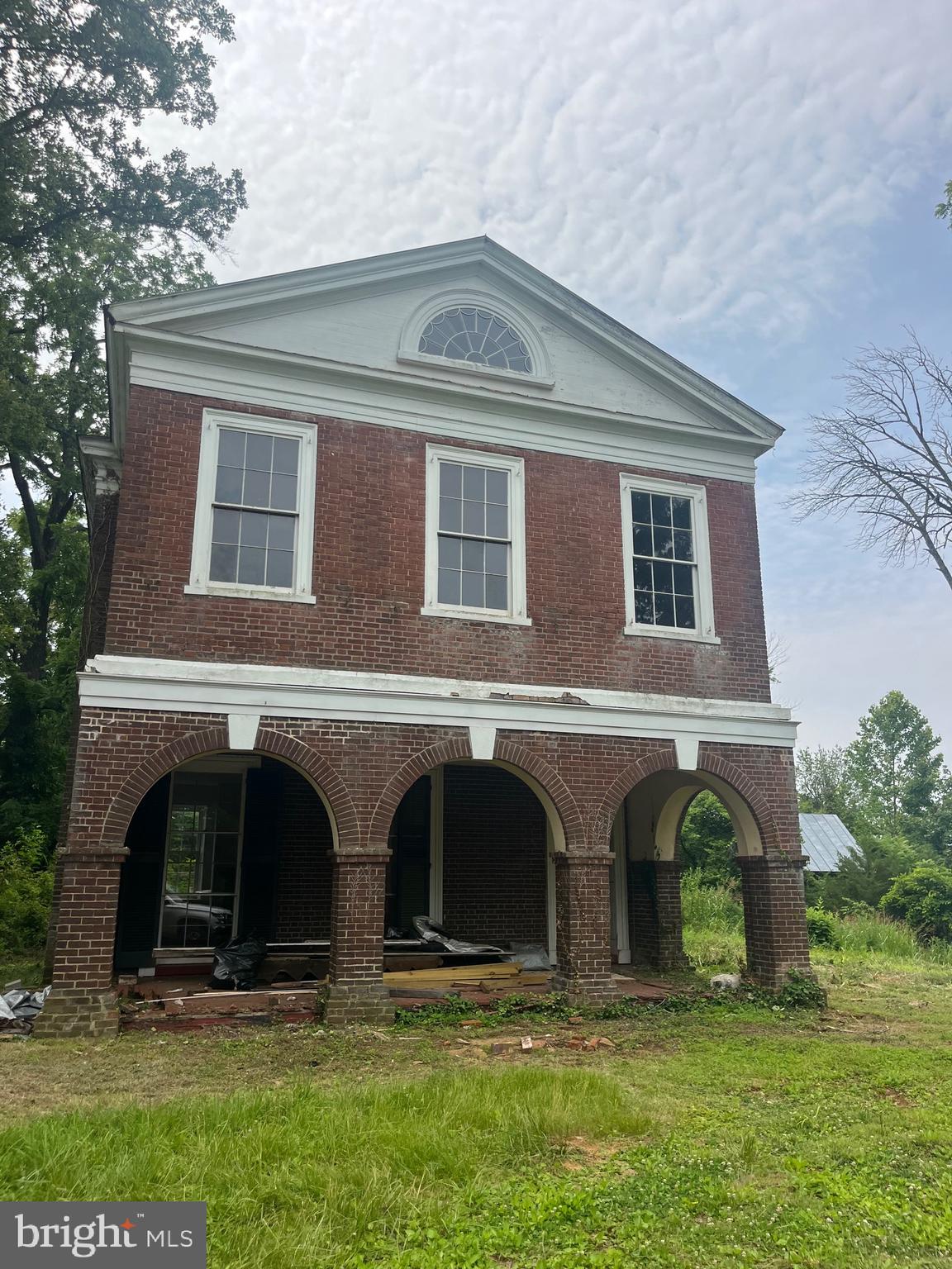Opportunity of a life time to restore a home on the National Historic Registry.  All brick manor home waiting for your love. This property can qualify for Historic Rehabilitation Tax Credits see documents. Lots of architectural information, bricks have been saved and stacked on property to rebuild west wing.  Fabulous views overlooking the Town of Orange, public utilities available.  Lots of data ask agent for documentation.