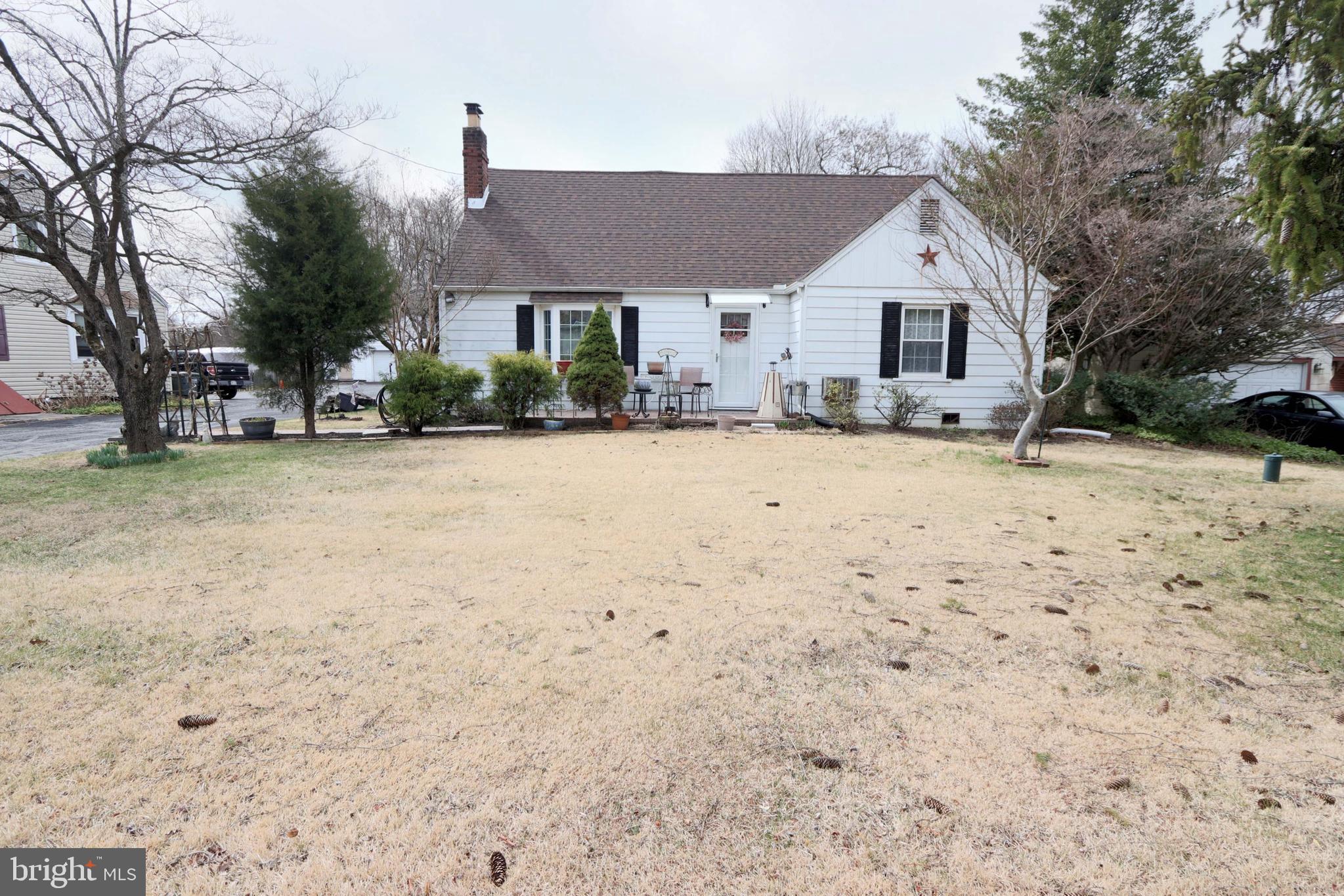 CUTE home that sits on .52 acre!  Bring your finishing touches & make this HOME yours!  NEW roof in 2022!  Updated kitchen!  2 car detached garage with workshop & attic storage!  2 bedrooms on the main floor with full bathroom!  2nd FL offers 2 bedrooms with plenty of storage!  (4th bedroom was previously used as a powder room.)  Great location in Neshaminy School District close to shopping & main roads!  *** Seller is seeking an AS-IS sale with settlement contingent upon finding suitable housing.   OPEN HOUSE CANCELLED, seller accepted an offer.   TY!***
