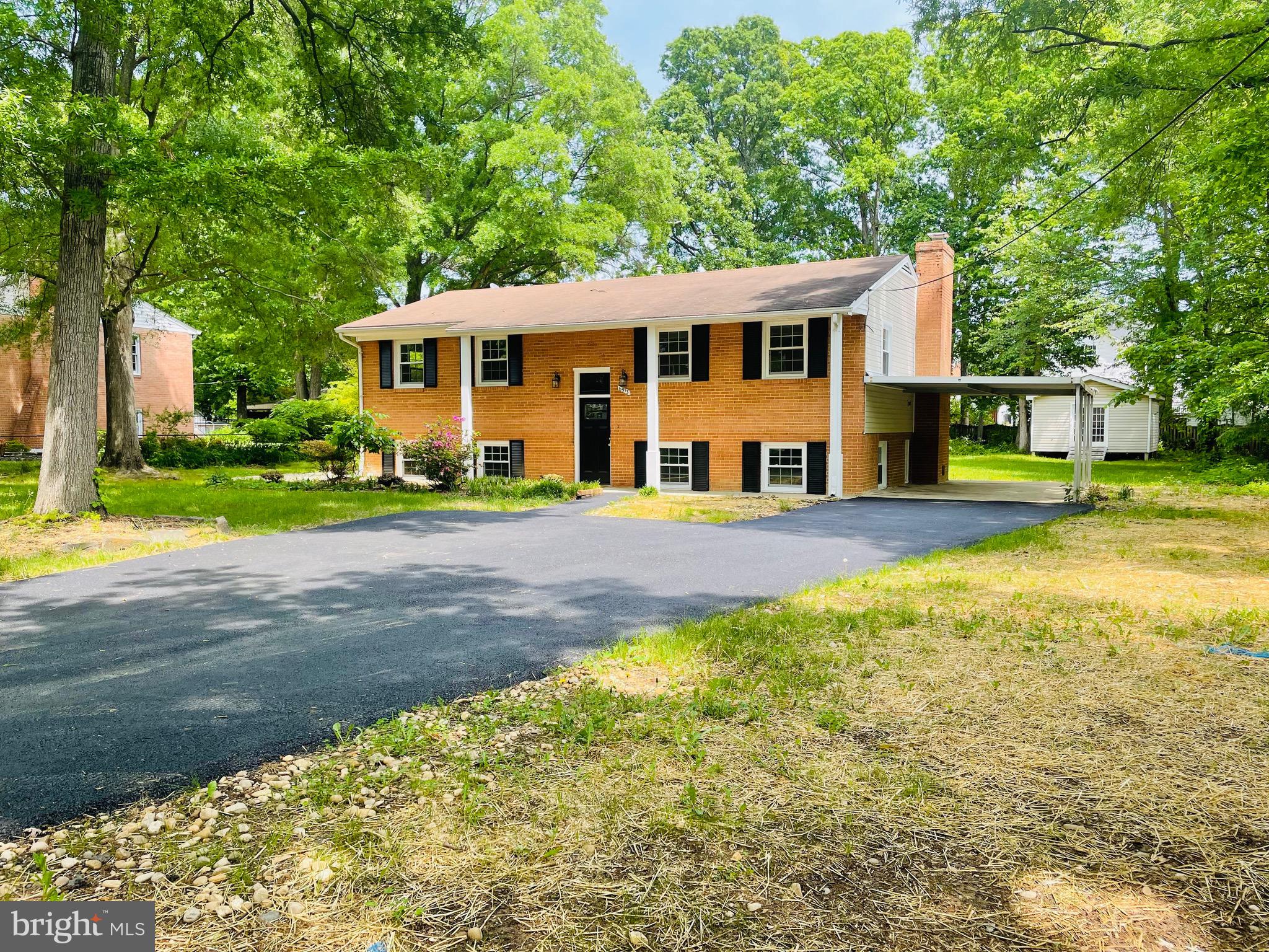 Welcome to 6913 Ridgeway Drive, this property offers everything you could possibly desire. Situated on a magnificent half-acre flat lot, this home provides ample space for outdoor activities and entertaining. The exterior features a fully fenced yard, ensuring plenty of privacy. As you step inside, you'll be greeted by an abundance of natural light streaming through numerous windows, creating a bright and inviting atmosphere. The split foyer design adds an elegant touch to the entryway, setting the stage for the exceptional living experience that awaits you. The main level boasts a spacious separate living area and dining area, perfect for hosting formal gatherings and enjoying meals with family and friends. The cozy family area, complete with a wood-burning fireplace, where you can relax and unwind. The galley kitchen  featuring brand new stainless steel appliances that will inspire your culinary creations. From the rear kitchen door, you can access the deck, providing a lovely outdoor space for a grill-perfect for barbecues and enjoying the beautiful surroundings. This home offers four generously sized bedrooms, each with ample closet space, ensuring that everyone has their own sanctuary. The owner's suite includes a shower, providing a private retreat within the home. Additionally, there is a brand new full bathroom conveniently located in the hallway, perfect for accommodating family members and guests. The lower level of the home presents a separate laundry room equipped with a brand new washer and dryer, making laundry a breeze. The interior has been freshly painted throughout, exuding a modern and pristine ambiance. Hardwood floors and new luxury vinyl plank flooring add elegance and durability to the living spaces. Outside, you'll find a shed in the rear of the property, providing additional storage options, and a large patio on the left side of the home, offering an ideal spot for outdoor relaxation and entertainment. 
The location of this home is truly unbeatable. Within minutes, you can reach the Franconia-Springfield Metro station, Old Keene Mill Park & Ride Lot, and major commute routes such as I-95/395/495. Commuting to Fort Belvoir, the Pentagon, Old Town Alexandria, Maryland, and DC is a breeze. The neighborhood is surrounded by an array of shopping, dining, and entertainment options. Directly across from this neighborhood, you'll find Springfield Plaza, which includes Giant, CVS/pharmacy, Trader Joe’s, Starbucks, and more. Additionally, Kingstowne Towne Center and Springfield Town Center are in close proximity, providing even more choices for your shopping and entertainment needs. Don't miss this incredible opportunity to make this house your home. It offers the perfect blend of comfort, style, and convenience in an unbeatable location. Pets welcome on case-by-case basis.