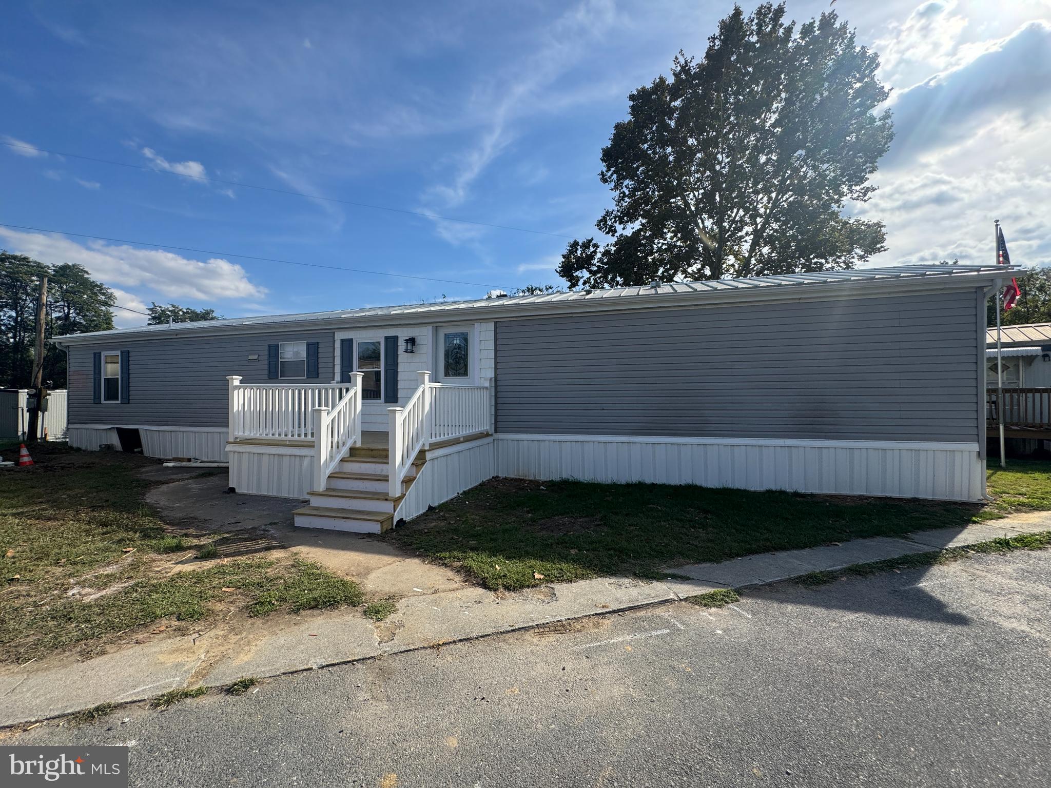 Recently placed 14x66 REDMAN Singlewide with 3 beds (large walk-in closets) and 1 bath. Completely renovated in 2025. Kitchen appliances included. Not yet tax assessed. Located in Neighbors of Brookside MHP. $645 monthly lot rent. Water is metered and billed by use. $67 sewer, $15 trash.  Pet friendly all age community. Optional 1 yr home warranty available for purchase. Financing available for all credit scores. Quick occupancy - Move in before the holidays!