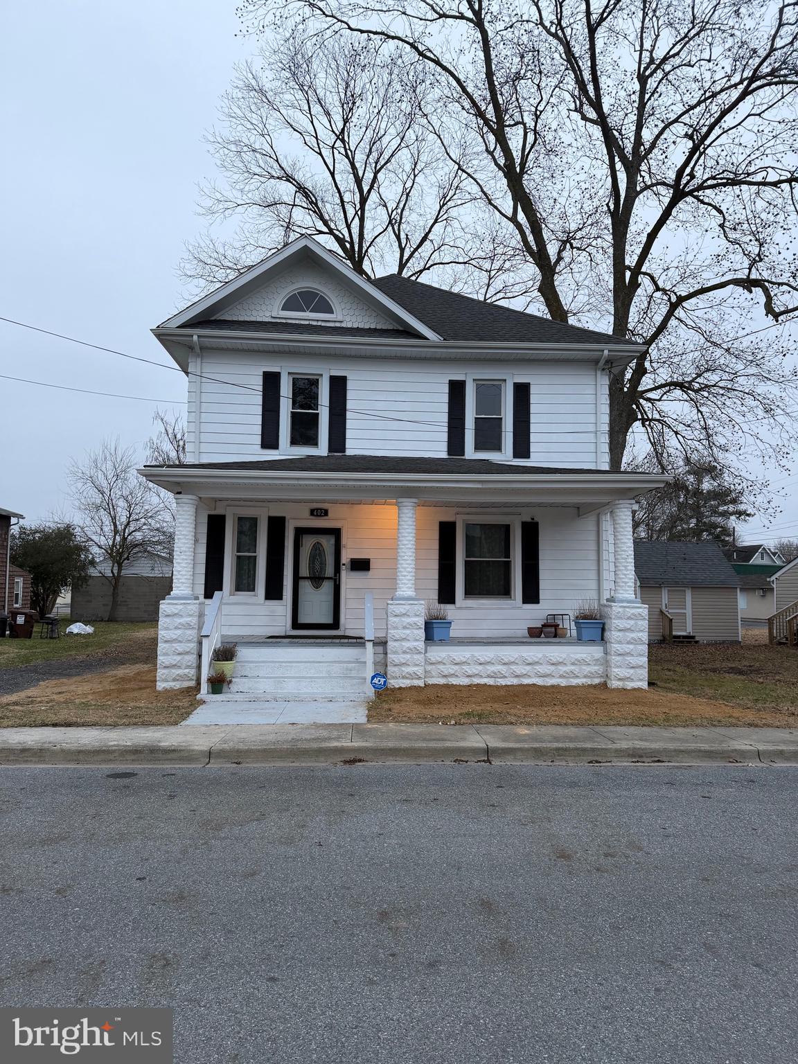 Start your year off with this charming,  freshly painted house.  Walk into tons of natural sunlight as the first floor presents an open concept with  high ceilings. Nice starter home with plenty of room for family growth. Deck off laundry/mud room overlooking  large backyard.  Second floor has 3 bedrooms, balcony, and 1 full bath with jetted tub.  New Hot water heater in 2023,  3 mini split installed in 2023 and  3 Bonus rooms throughout the house.