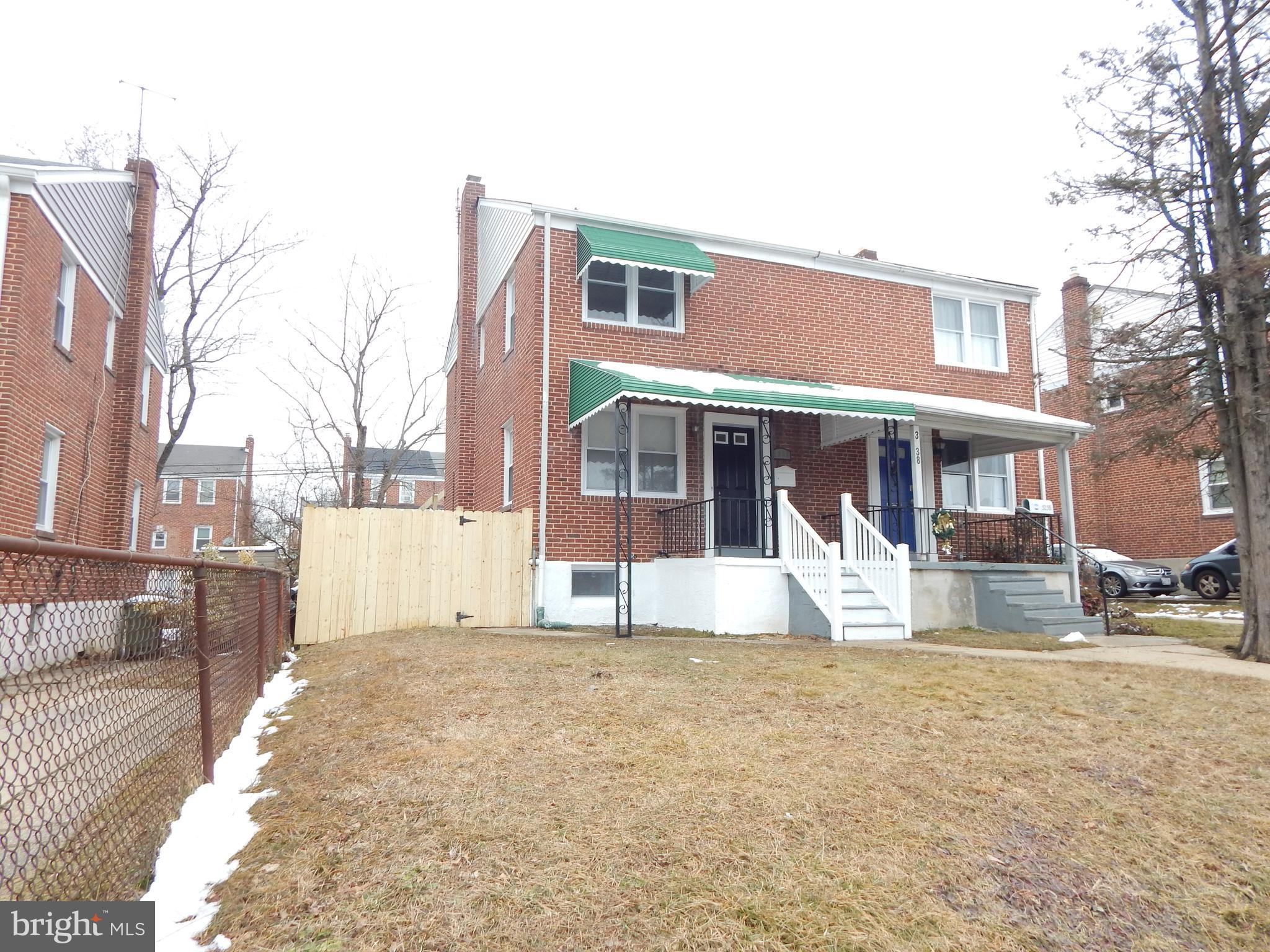 BACK ON THE MARKET.  Financing fell through.  Their loss is your gain.  Beautiful, High-end renovation will have you saying "WOW", right when you walk in the door. Gleaming hardwood floors through out the first floor.  Amazing  attention to detail in the Tray ceilings in the living room and the wainscoting through-out the home.  Separate Dining Room adjoins your lovely brand new Kitchen featuring stainless steel appliances, granite counter tops, and unique glass tile backsplash.  Enjoy entertaining or your morning coffee on your HUGE,  backyard deck.  Big, finished basement with ceramic tile flooring.   Ideal location that is close to shopping and restaurants .  Come visit and you will call it home! ASK ABOUT OPTION FOR PARKING PAD INSTALLATION.